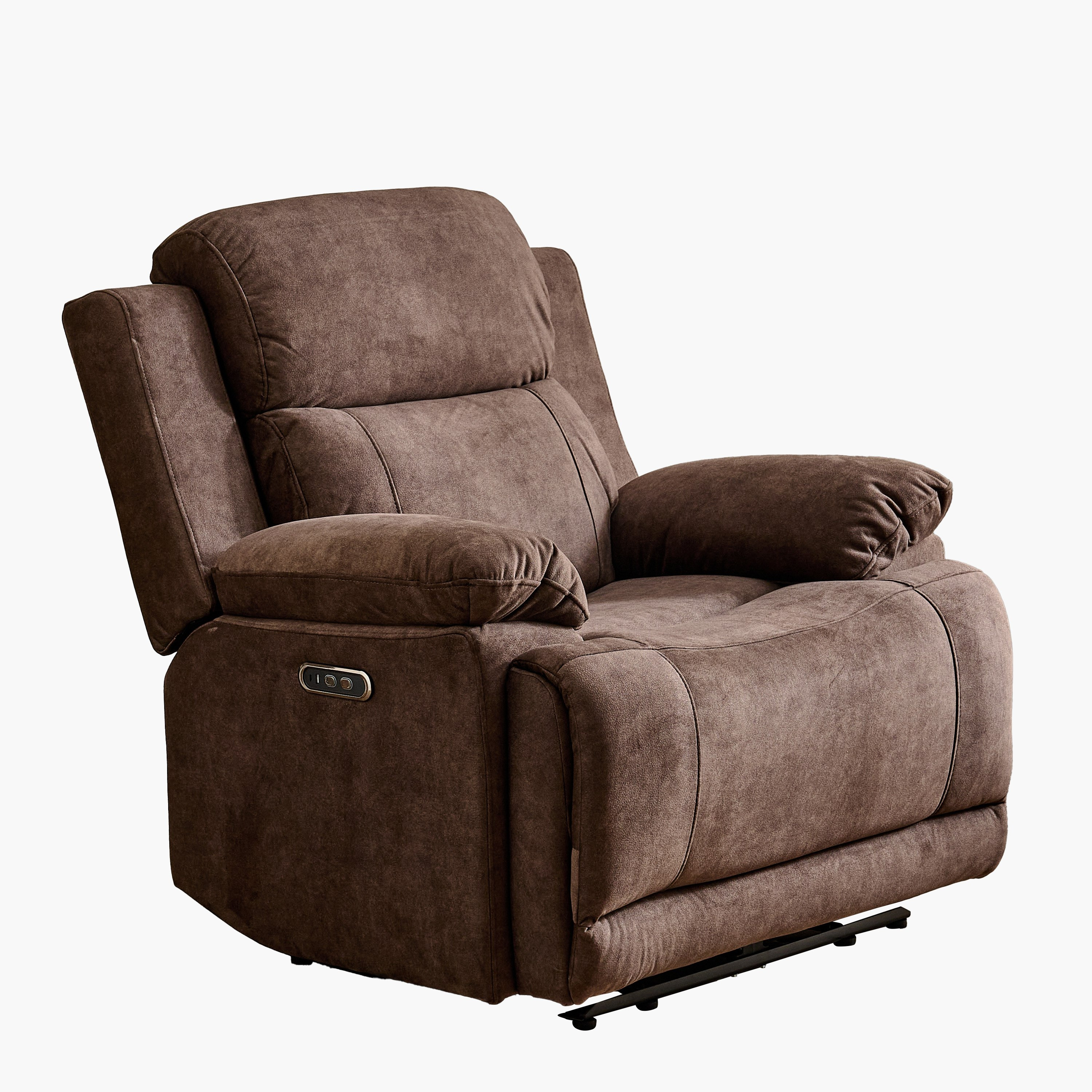 Reva Fabric Electric Power Armchair Recliner-hbxfurniture-sofasandarmchairs-reclinersofas-image-14