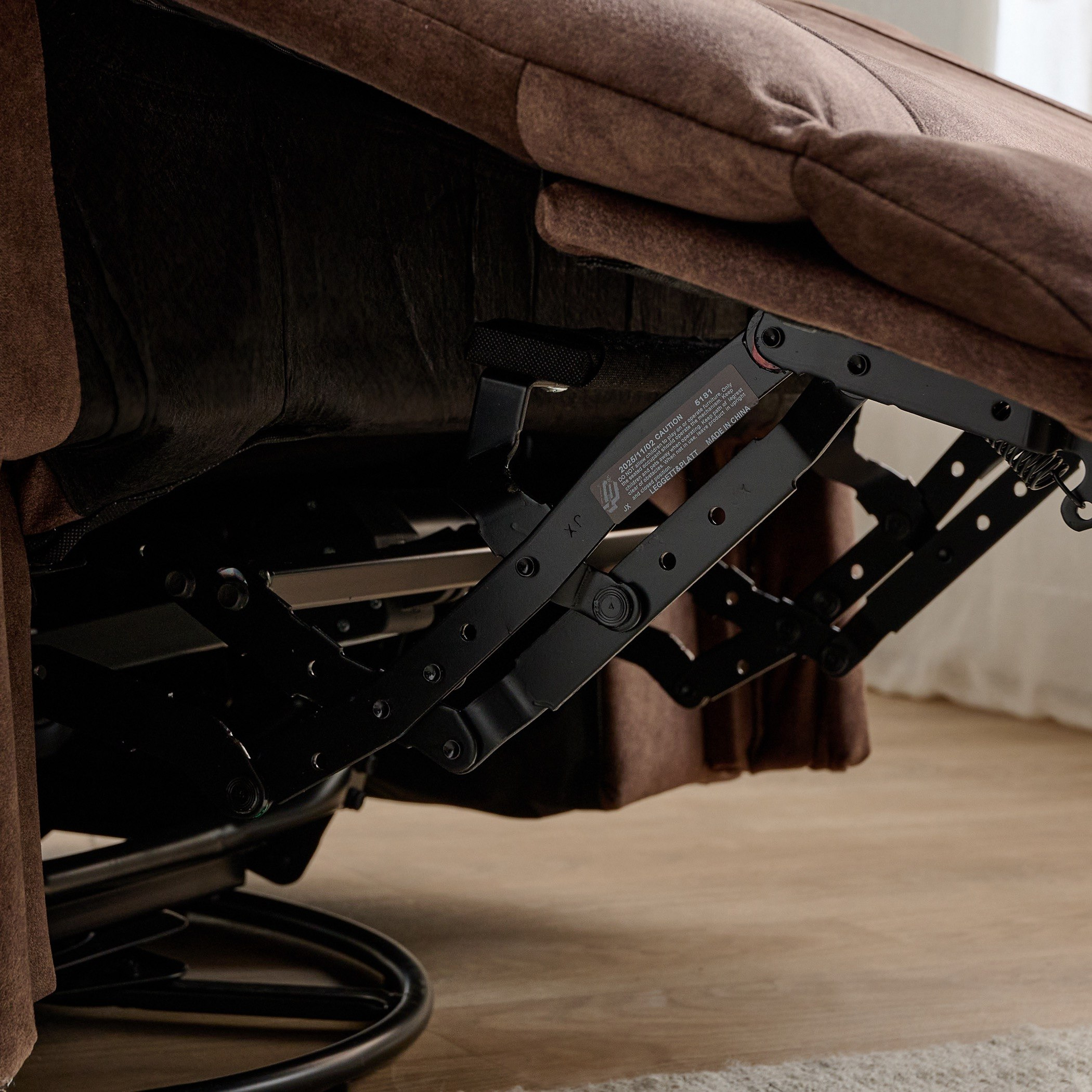 Reva Fabric Dual Electric Armchair Recliner with Swivel and Glider-hbxfurniture-sofasandarmchairs-reclinersofas-image-12