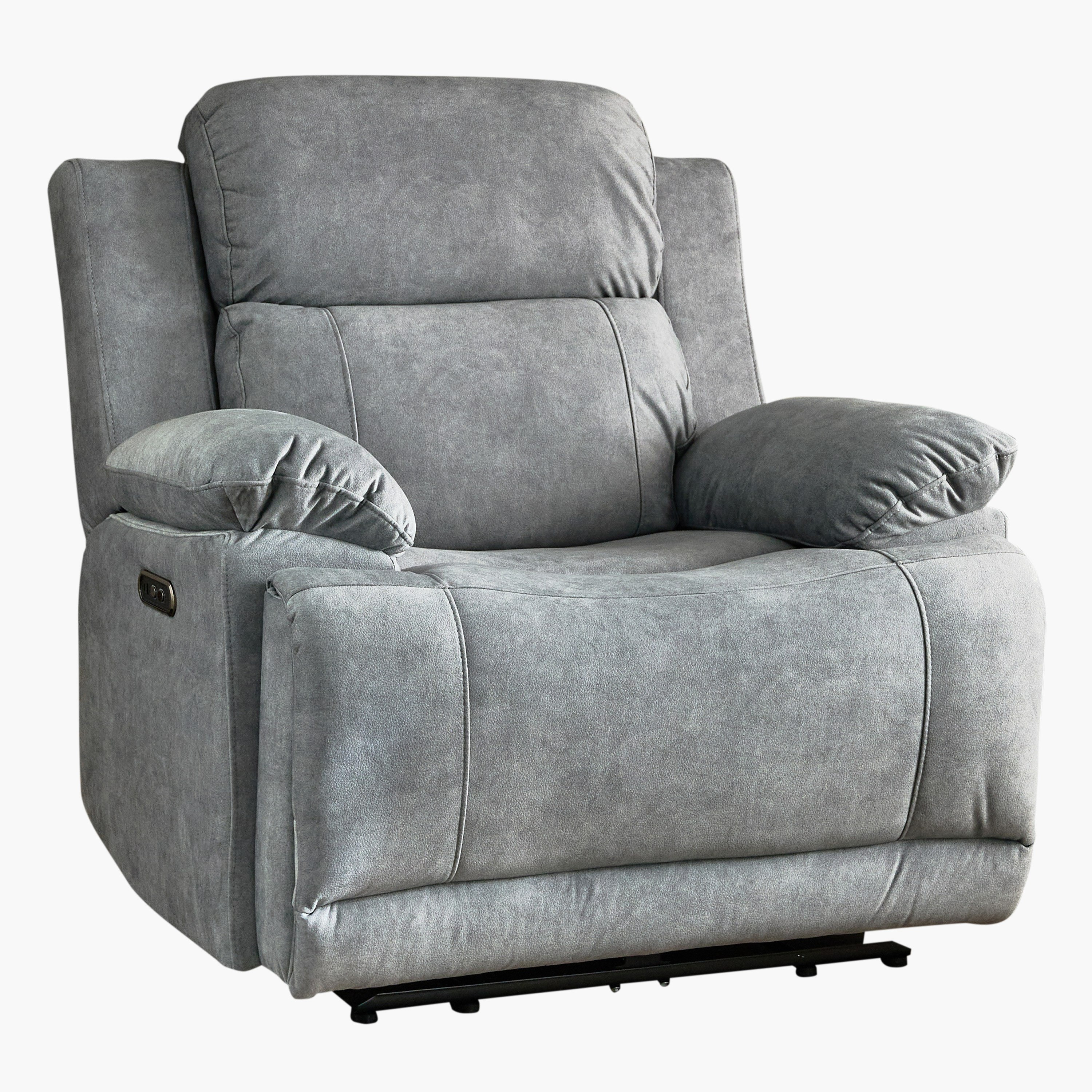 Reva Fabric Electric Power Recliner Armchair-hbxfurniture-sofasandarmchairs-reclinersofas-image-13
