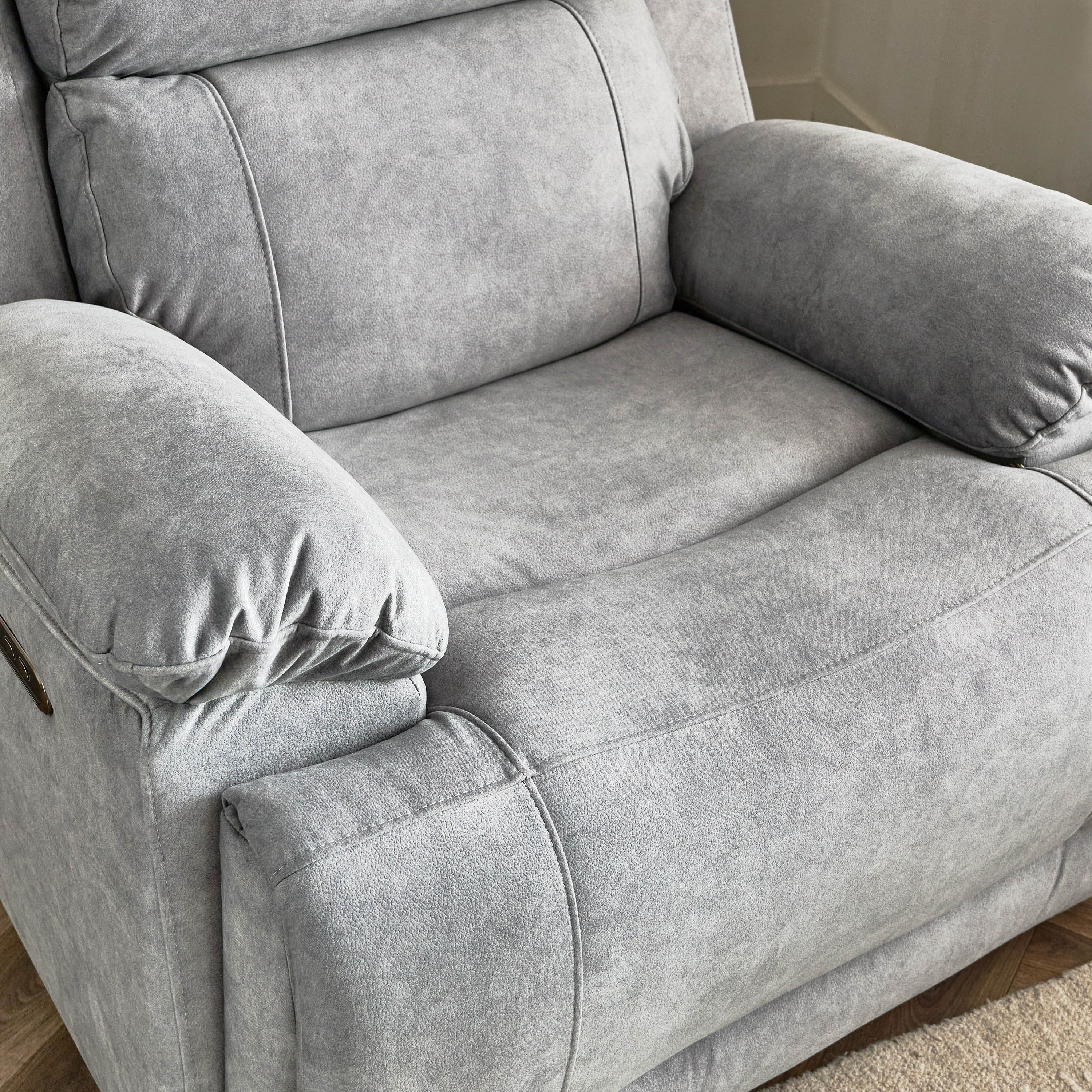 Reva Fabric Electric Power Recliner Armchair-hbxfurniture-sofasandarmchairs-reclinersofas-image-7