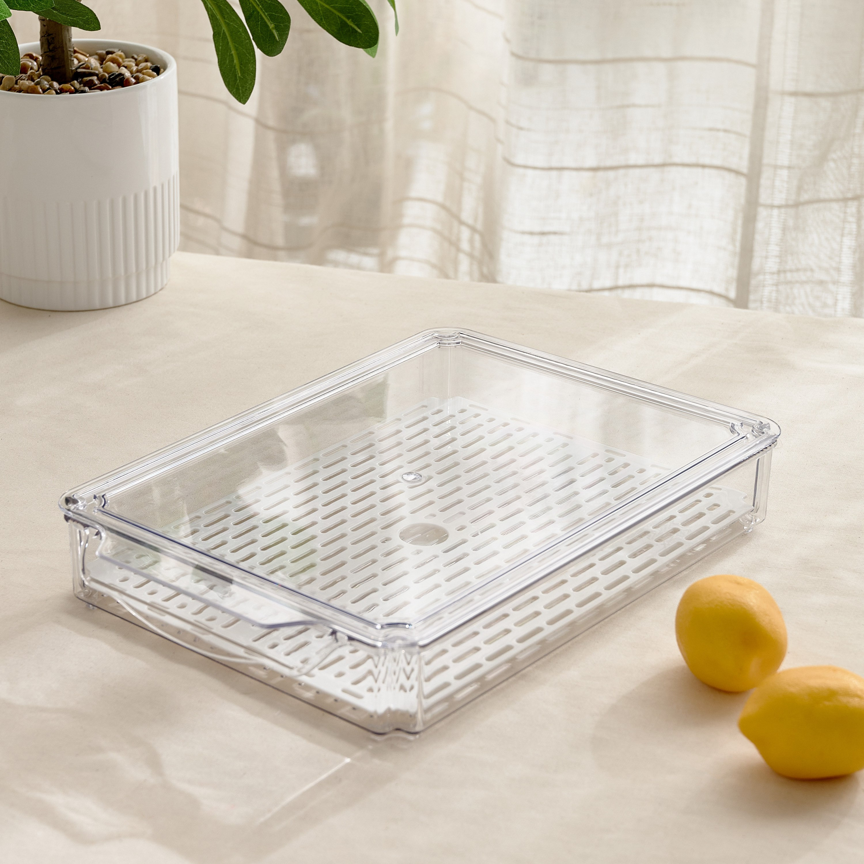 Sistematico Stackable Fridge Organizer-hbxkitchen-kitchenware-kitchenaccessories-image-1