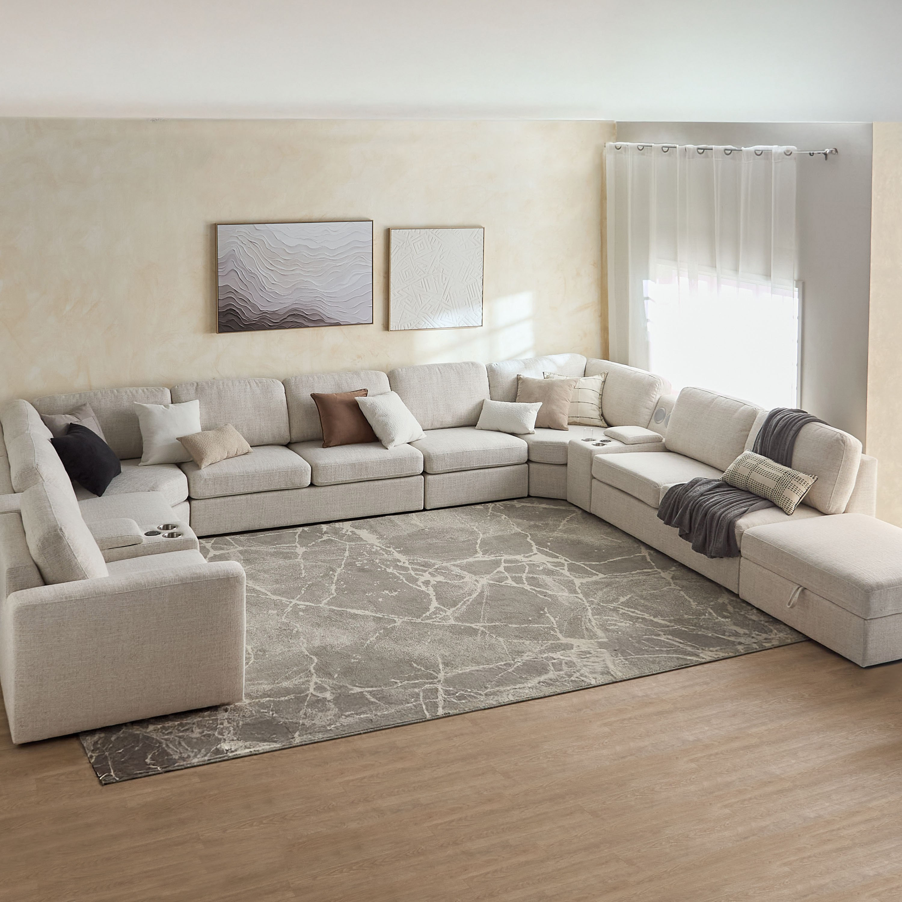 Imodular Nxt 1-Seater Fabric Left Armchair-hbxlivingroom-sofasandarmchairs-modularsofas-image-13