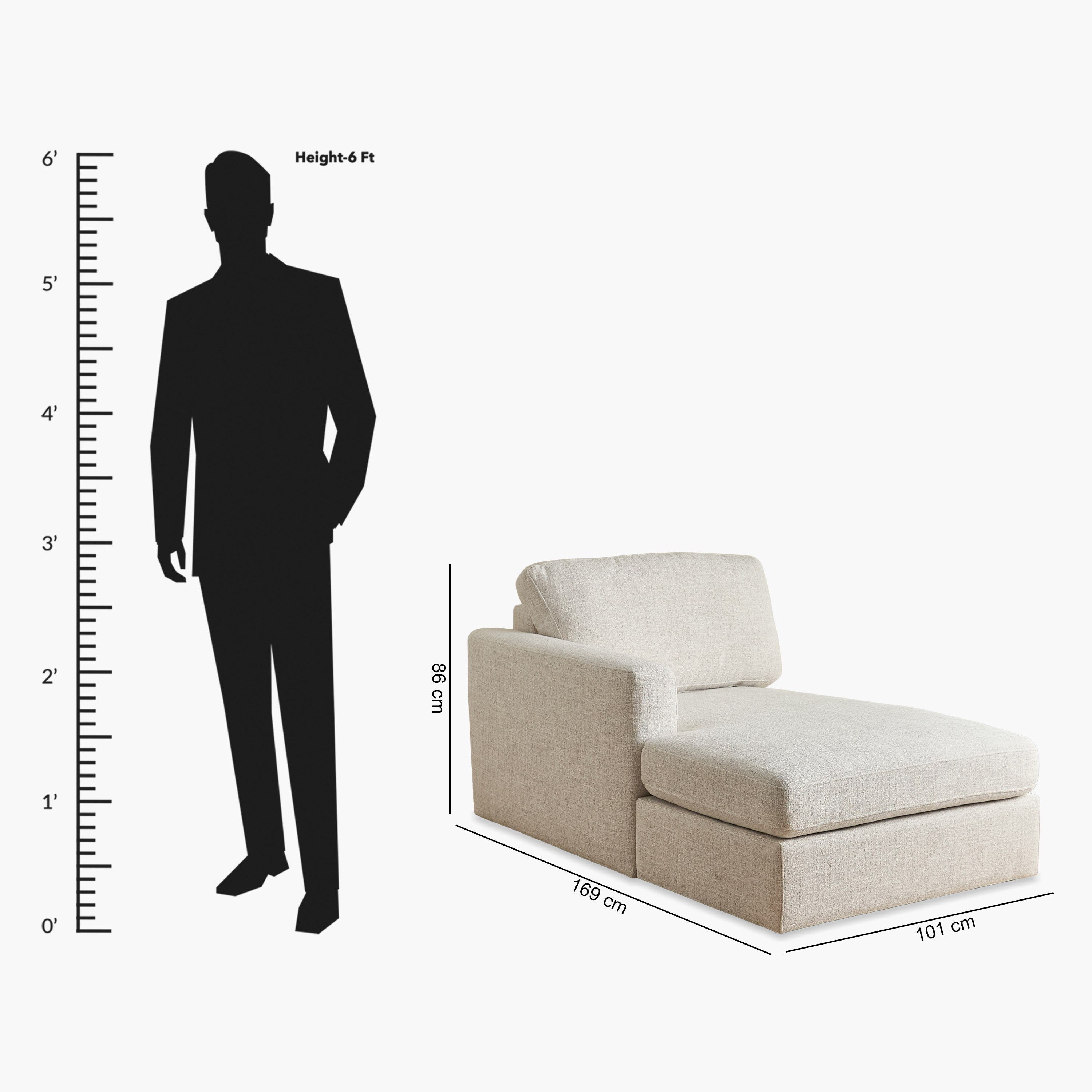 كرسي استرخاء قماش بذراع أيسر نكست من إموديولار-hbxlivingroom-sofasandarmchairs-modularsofas-image-15