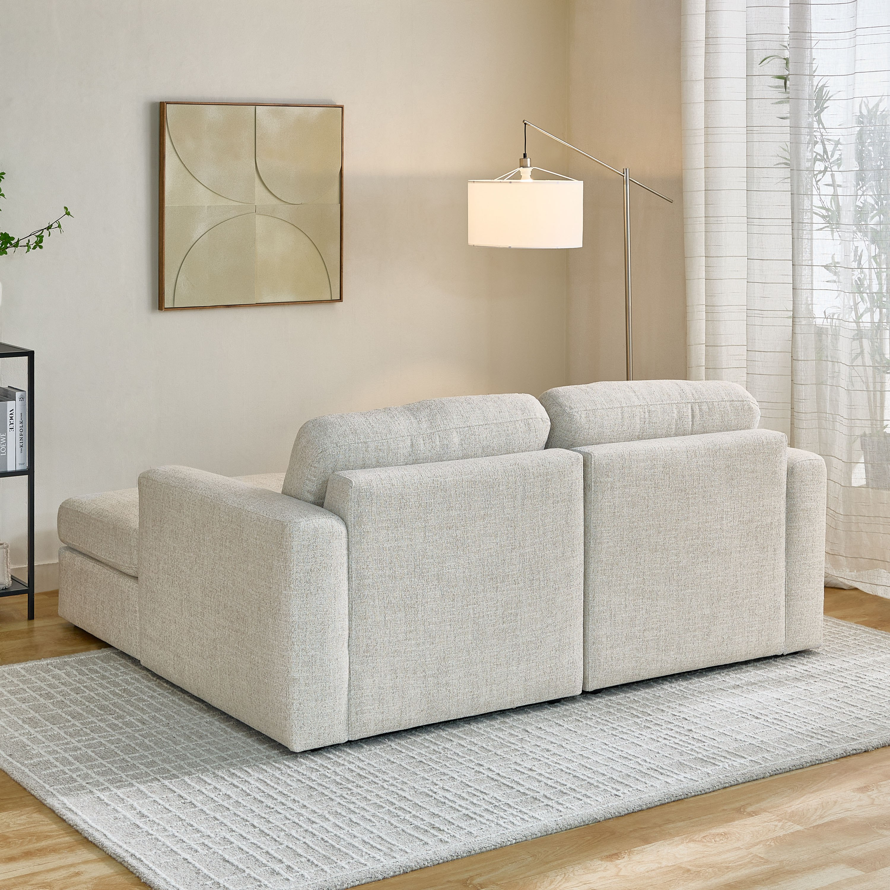 كرسي استرخاء قماش بذراع أيسر نكست من إموديولار-hbxlivingroom-sofasandarmchairs-modularsofas-image-17