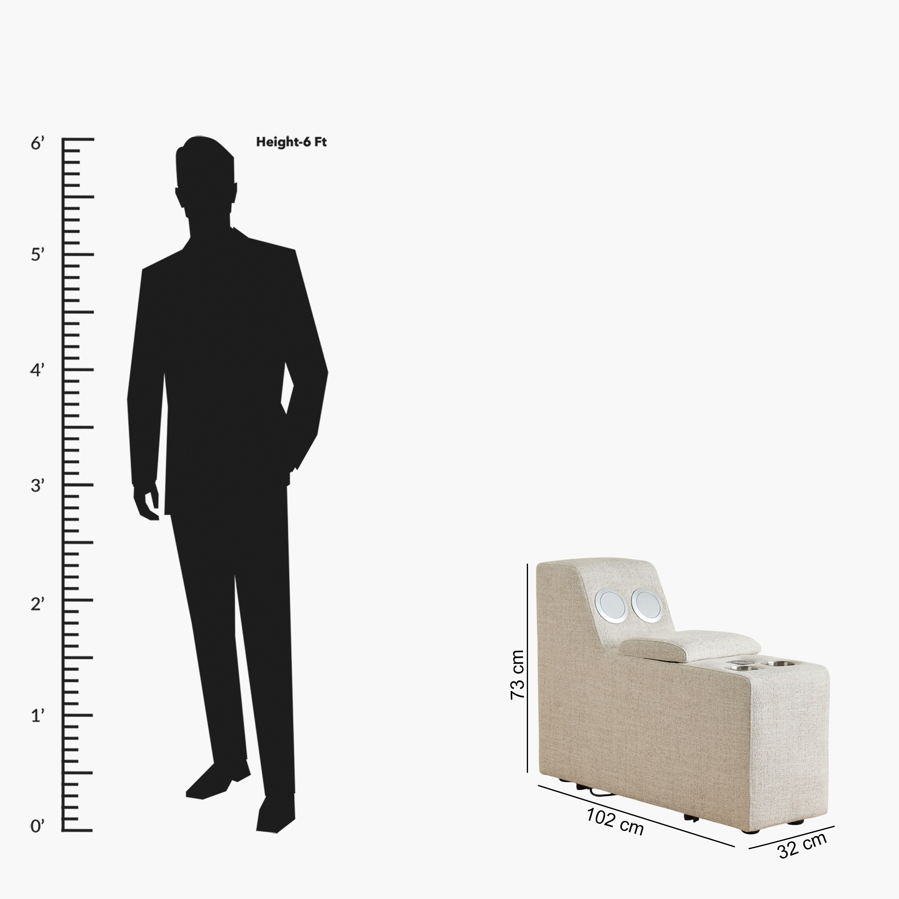 Imodular Nxt Storage 2-Cupholder Fabric Console with Speaker and Charger-hbxlivingroom-sofasandarmchairs-modularsofas-image-17