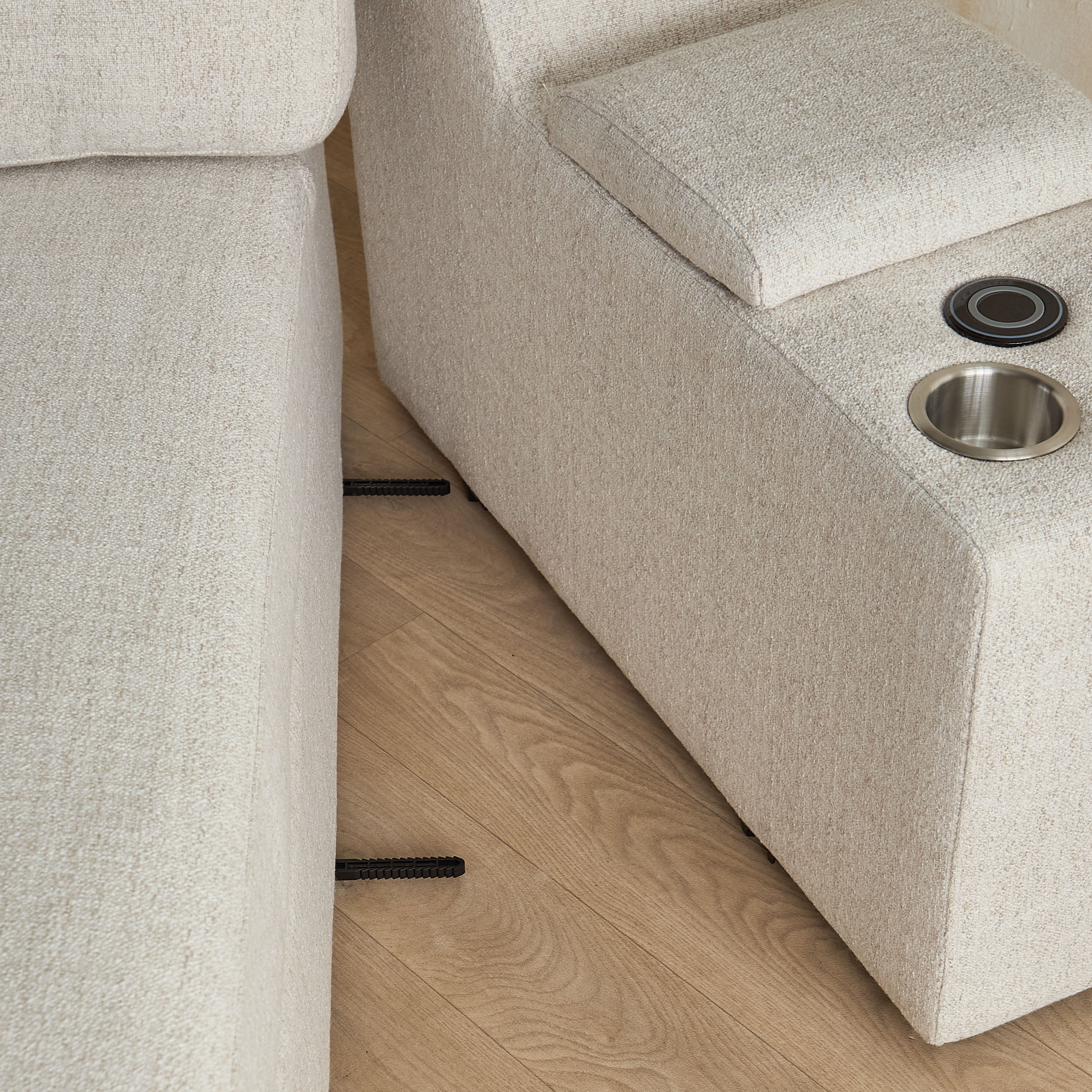 Imodular Nxt Storage 2-Cupholder Fabric Console with Speaker and Charger-hbxlivingroom-sofasandarmchairs-modularsofas-image-9