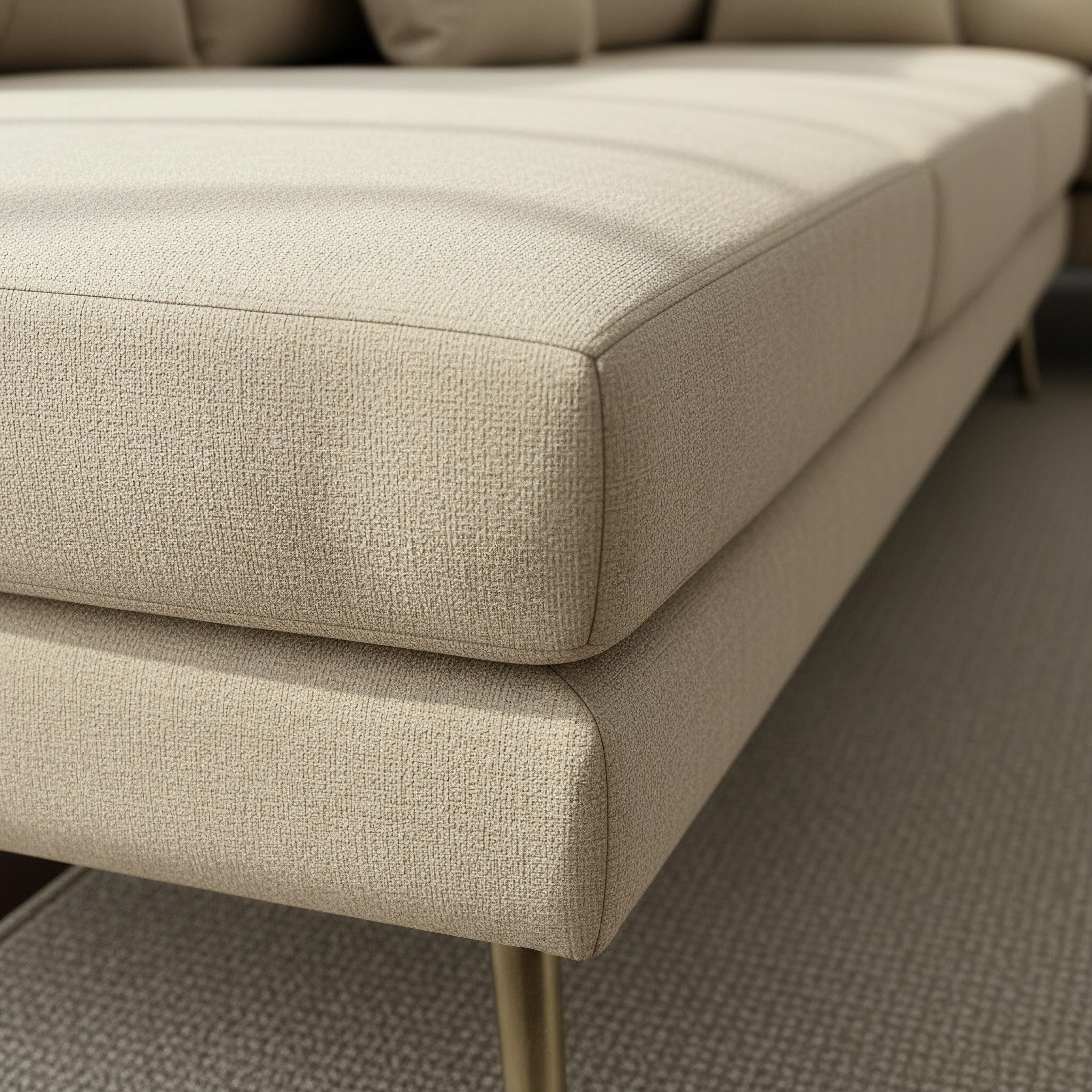 Waver 5-Seater Left Corner Fabric Sofa with 4 Cushions-hbxlivingroom-sofasandarmchairs-sofas-image-4