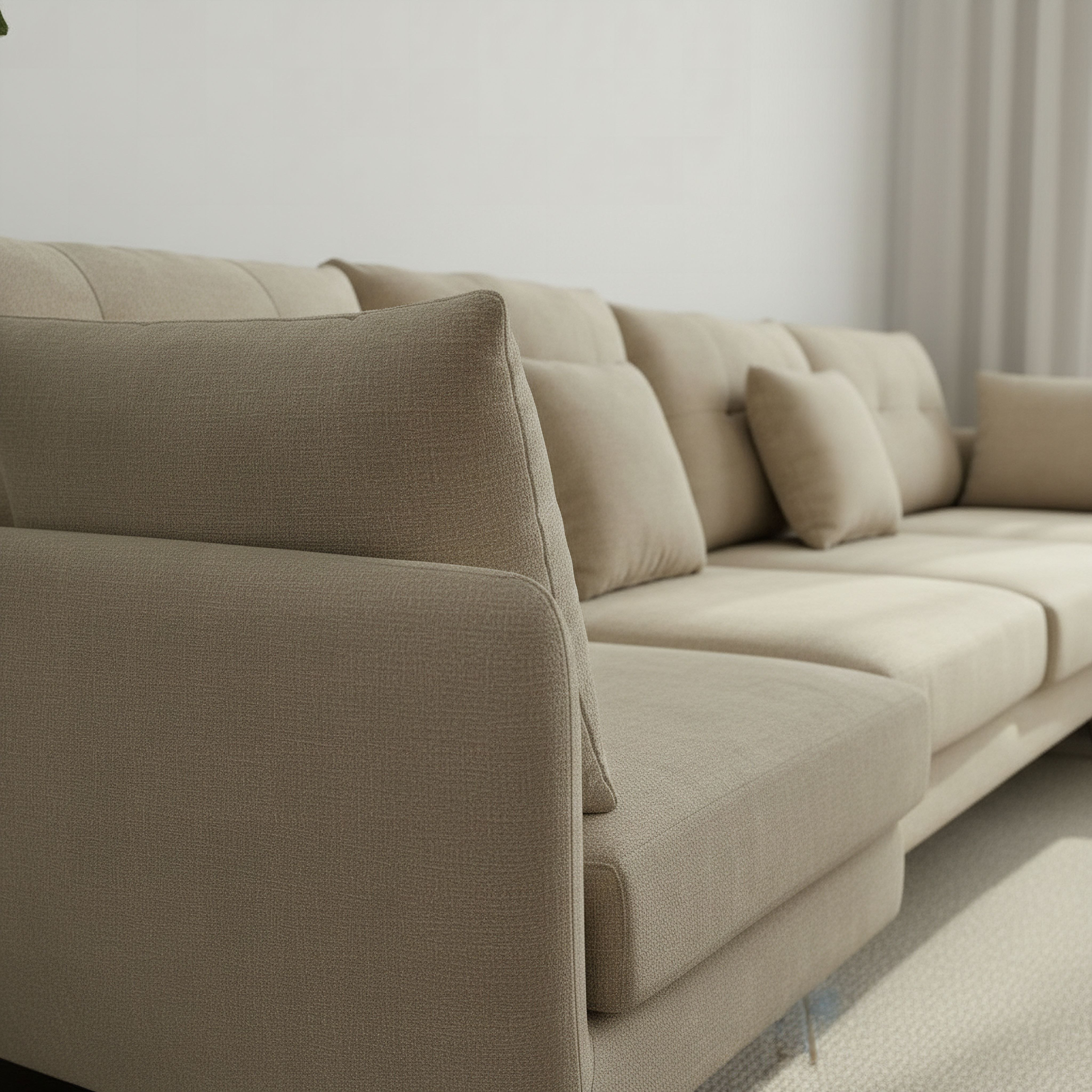 كنبة قماش ركنية يمين 5 مقاعد مع 4 وسادة من ويفير-hbxlivingroom-sofasandarmchairs-sofas-image-3