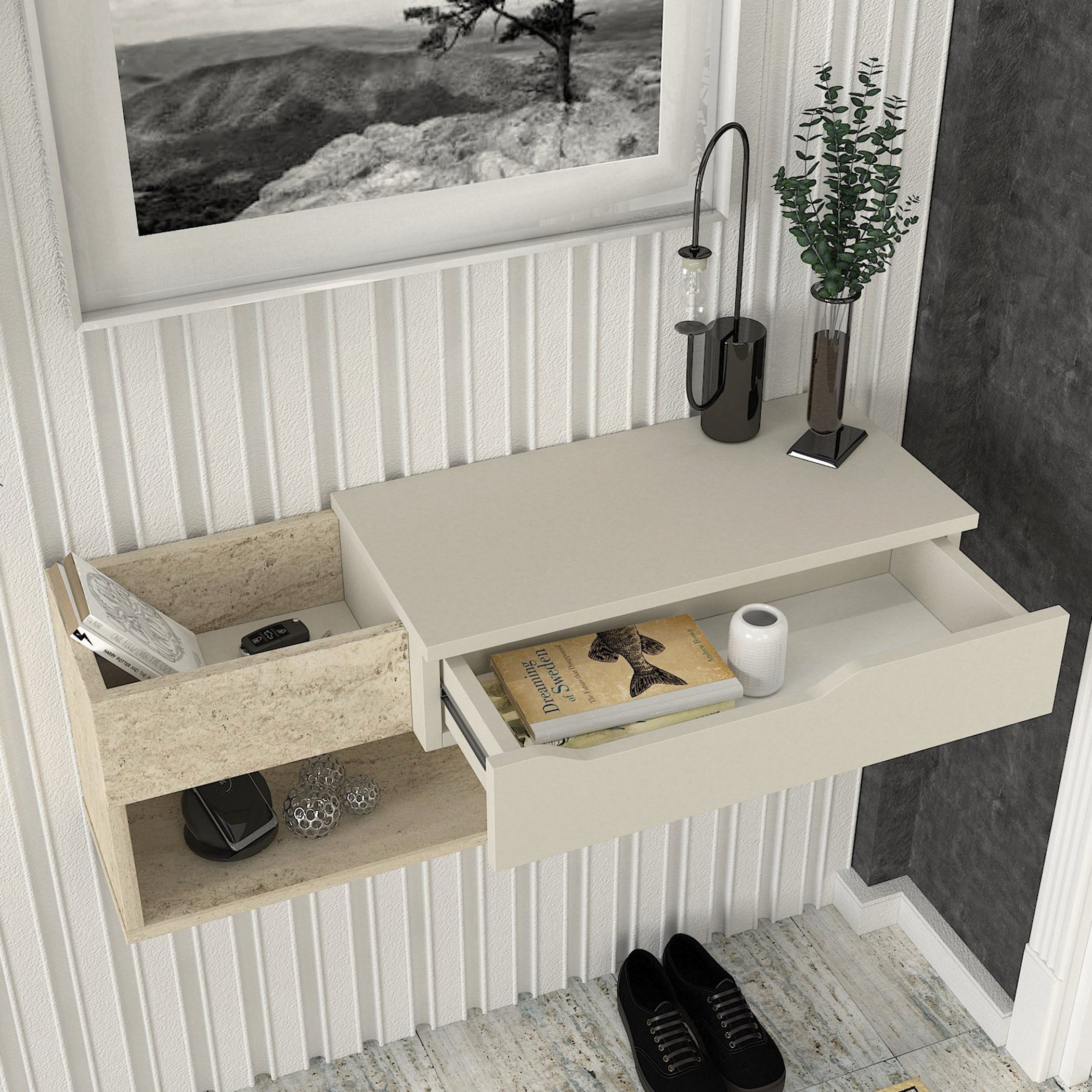 تسريحة معلقة على الحائط من موديوليكس بانتوس-hbxfurniture-bedroom-dressersandmirrors-image-3