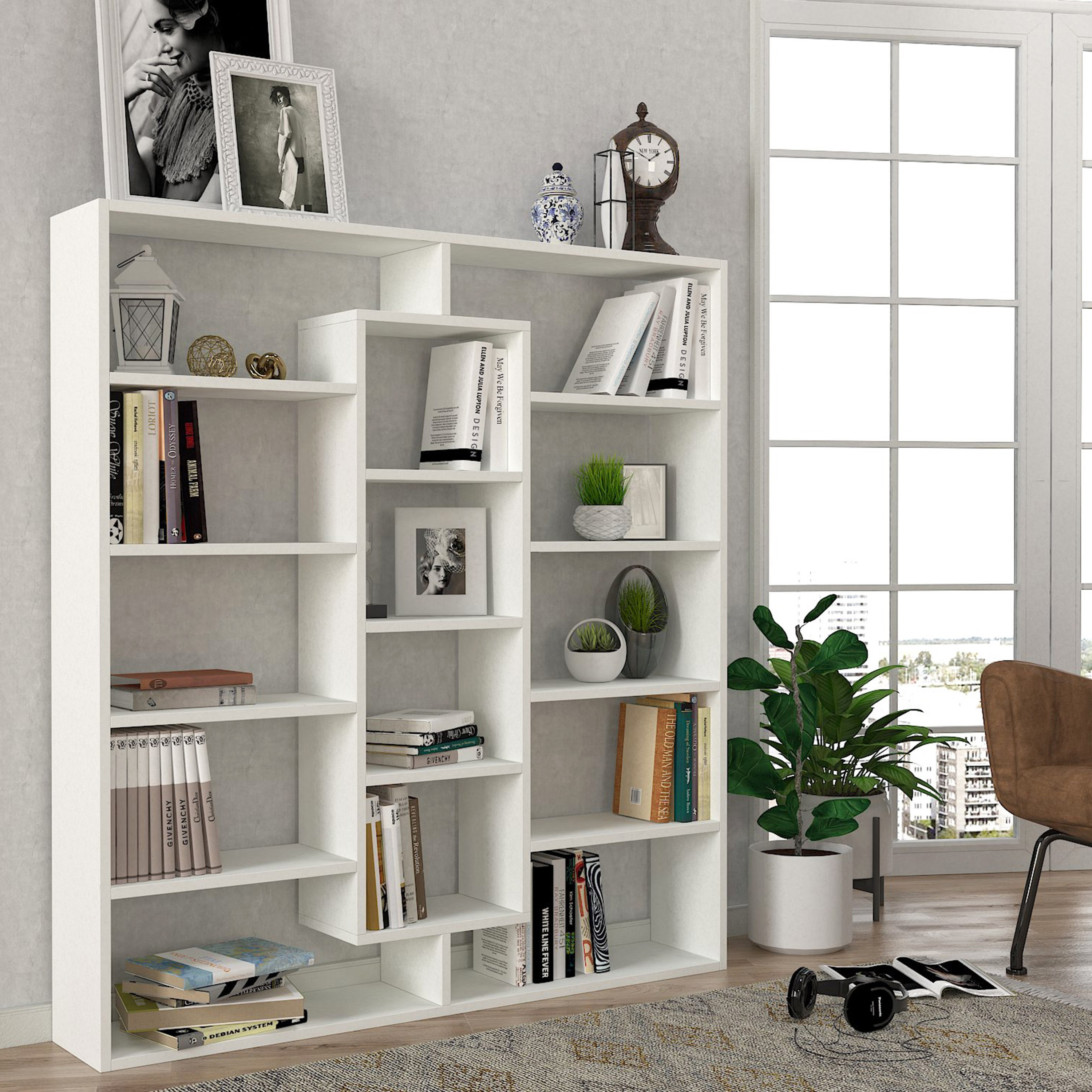 خزانة كتب سيمونا من مودوليكس-hbxfurniture-office-bookcases-image-2