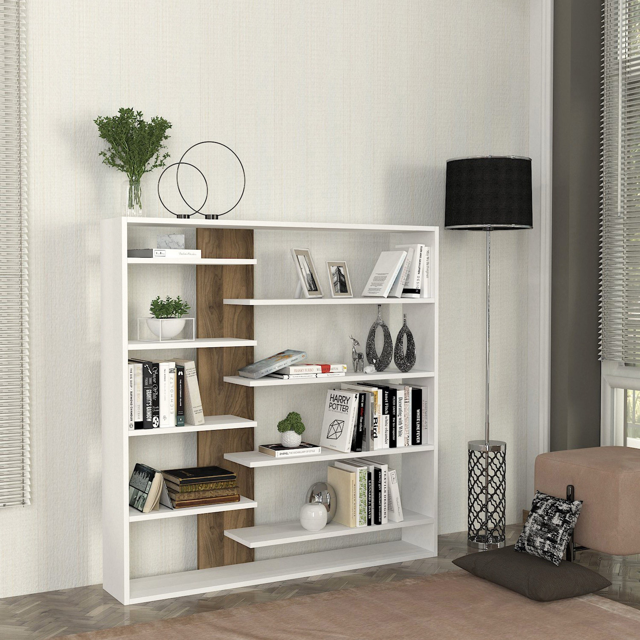 Modulix Aiva Bookcase-hbxfurniture-office-bookcases-image-2