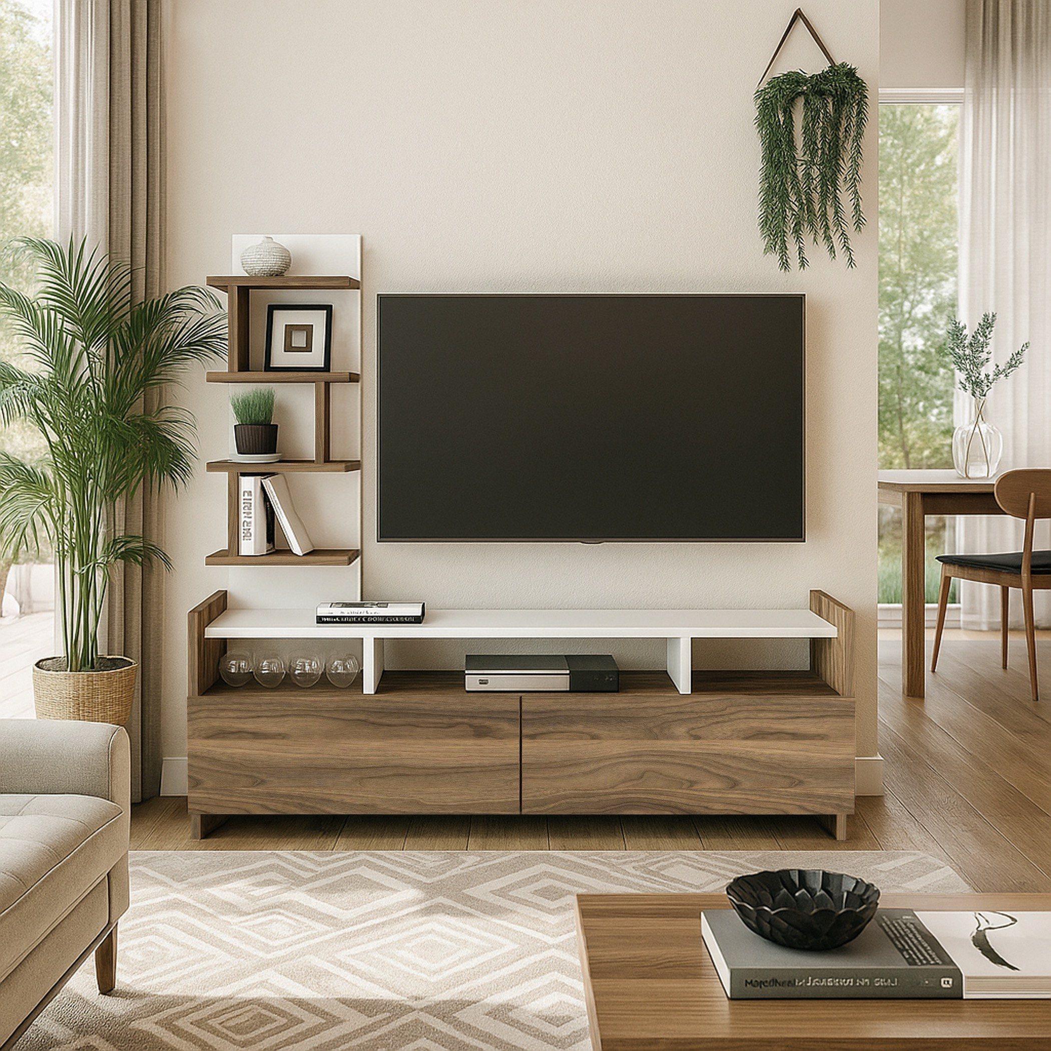 وحدة تلفزيون للأجهزة حتى 42 بوصة بطول 1.2 متر من مودوليكس آيفا-hbxlivingroom-mediaunitsandstorage-tvunits-image-1