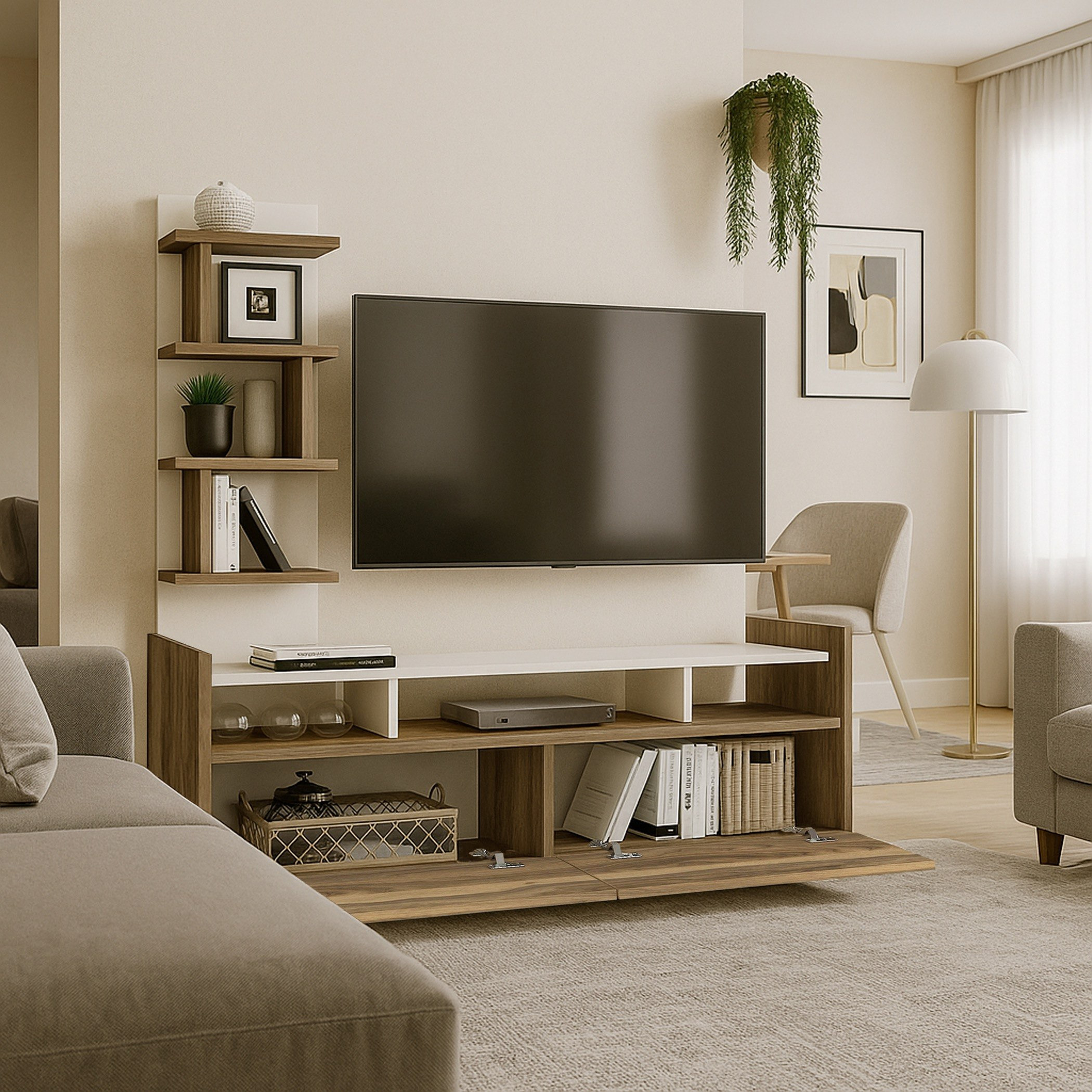 وحدة تلفزيون للأجهزة حتى 42 بوصة بطول 1.2 متر من مودوليكس آيفا-hbxlivingroom-mediaunitsandstorage-tvunits-image-4