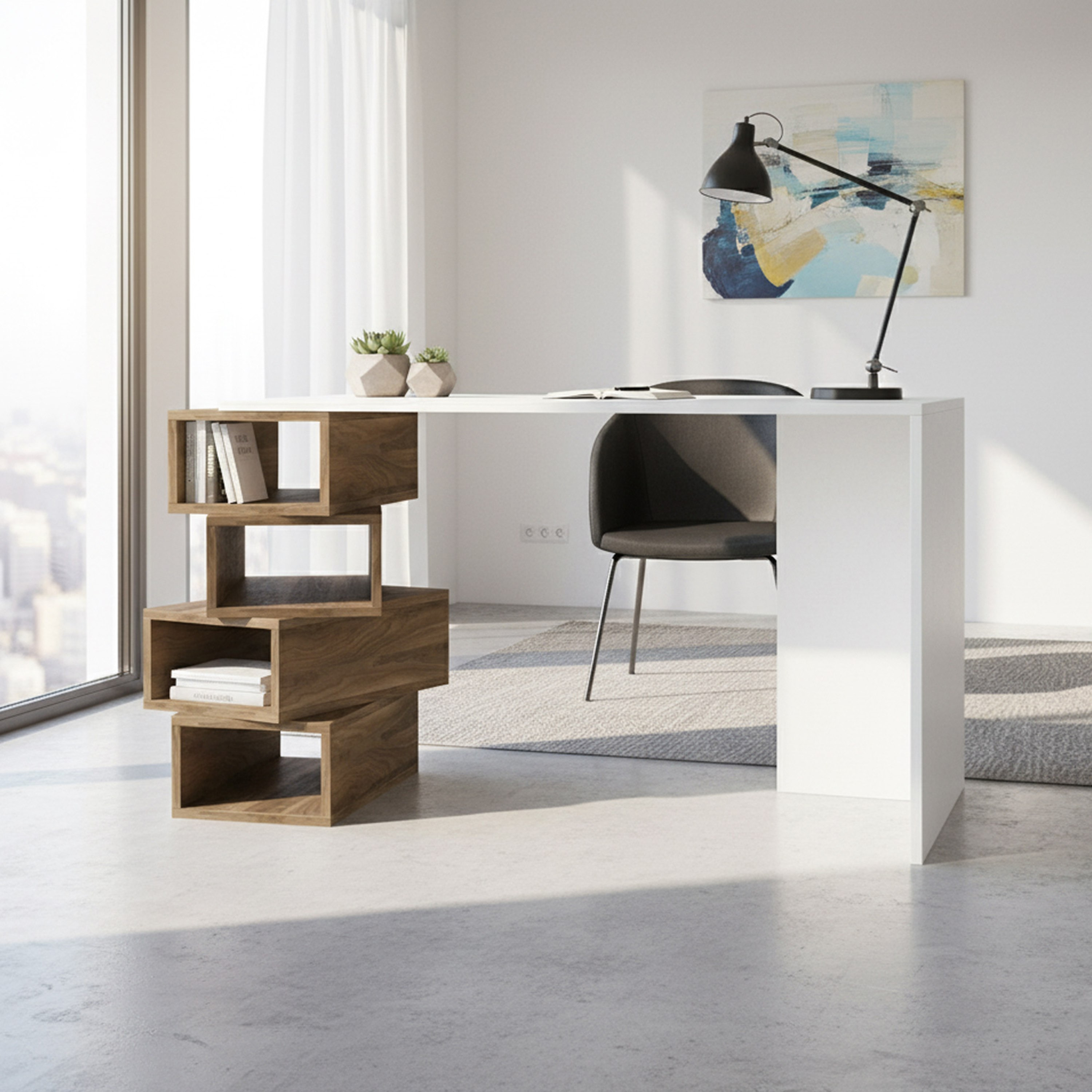 مكتب جينجا من مودوليكس-hbxfurniture-office-desks-image-1