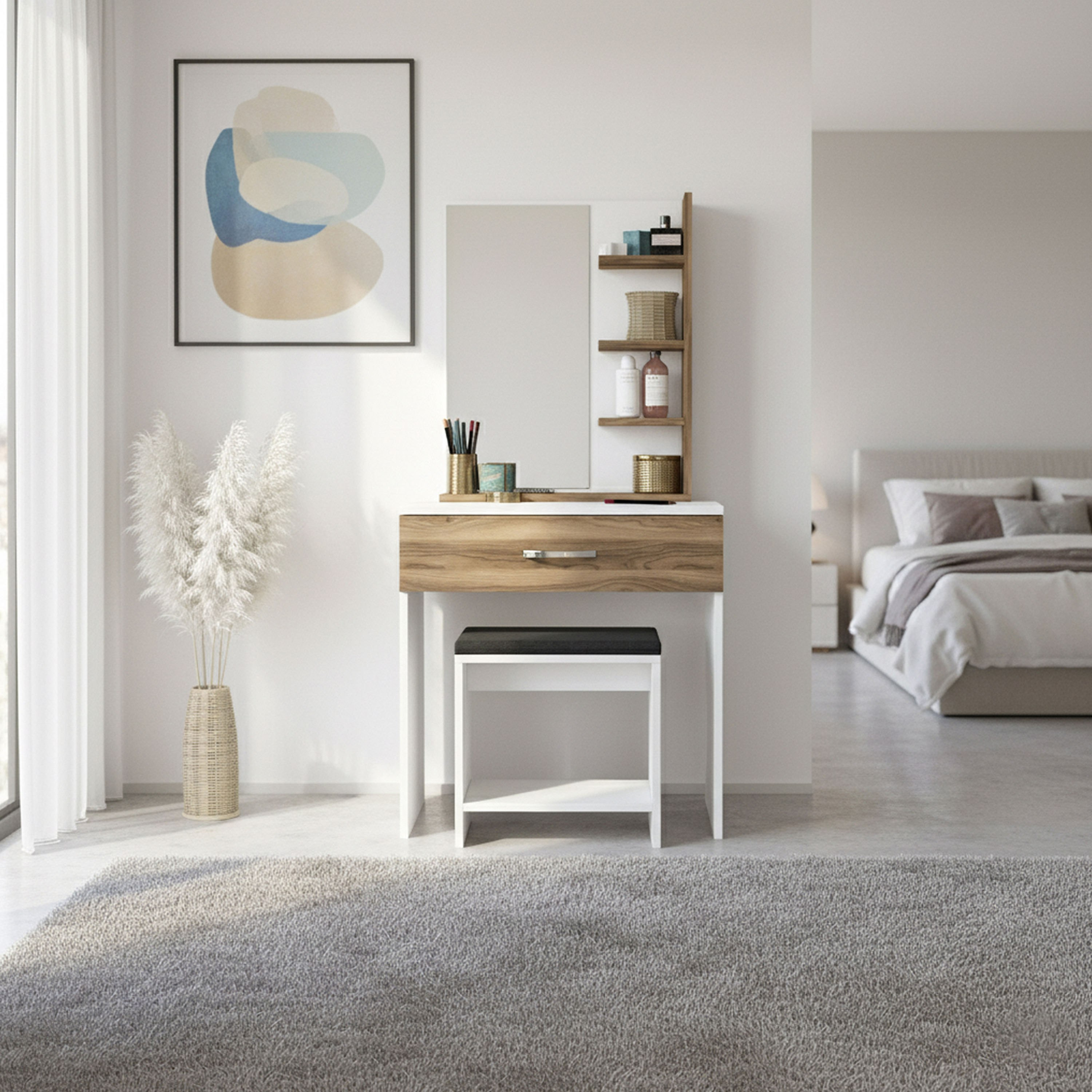 تسريحة بمرآة من موديوليكس أوليفيا-hbxfurniture-bedroom-dressersandmirrors-image-2