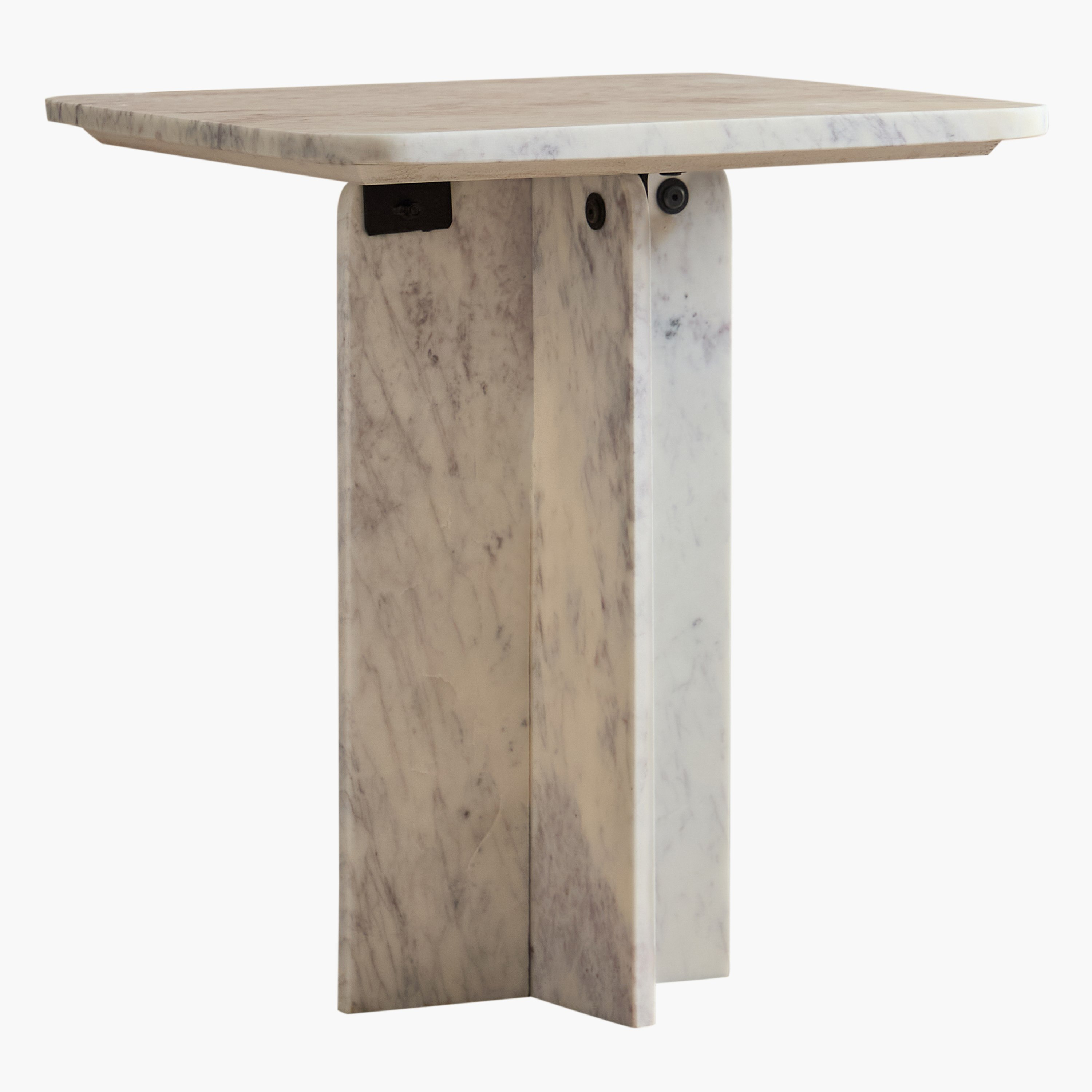 Vendra Sands Genuine Marble End Table-hbxfurniture-livingroom-endtables-image-6