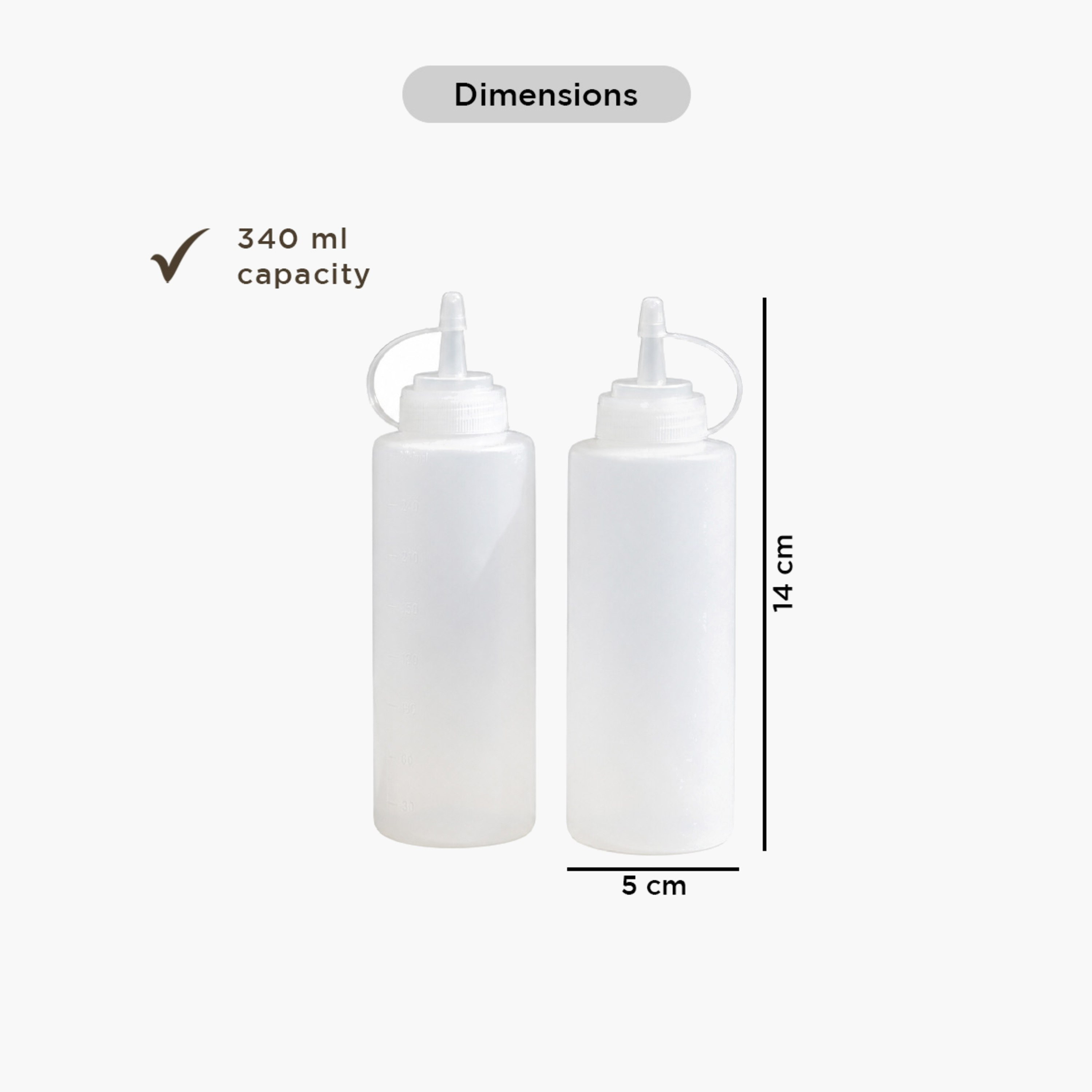Vega 2-Piece Squeeze Sauce Bottle Set - 340 ml-hbxhomeware-hbxkitchen-image-7