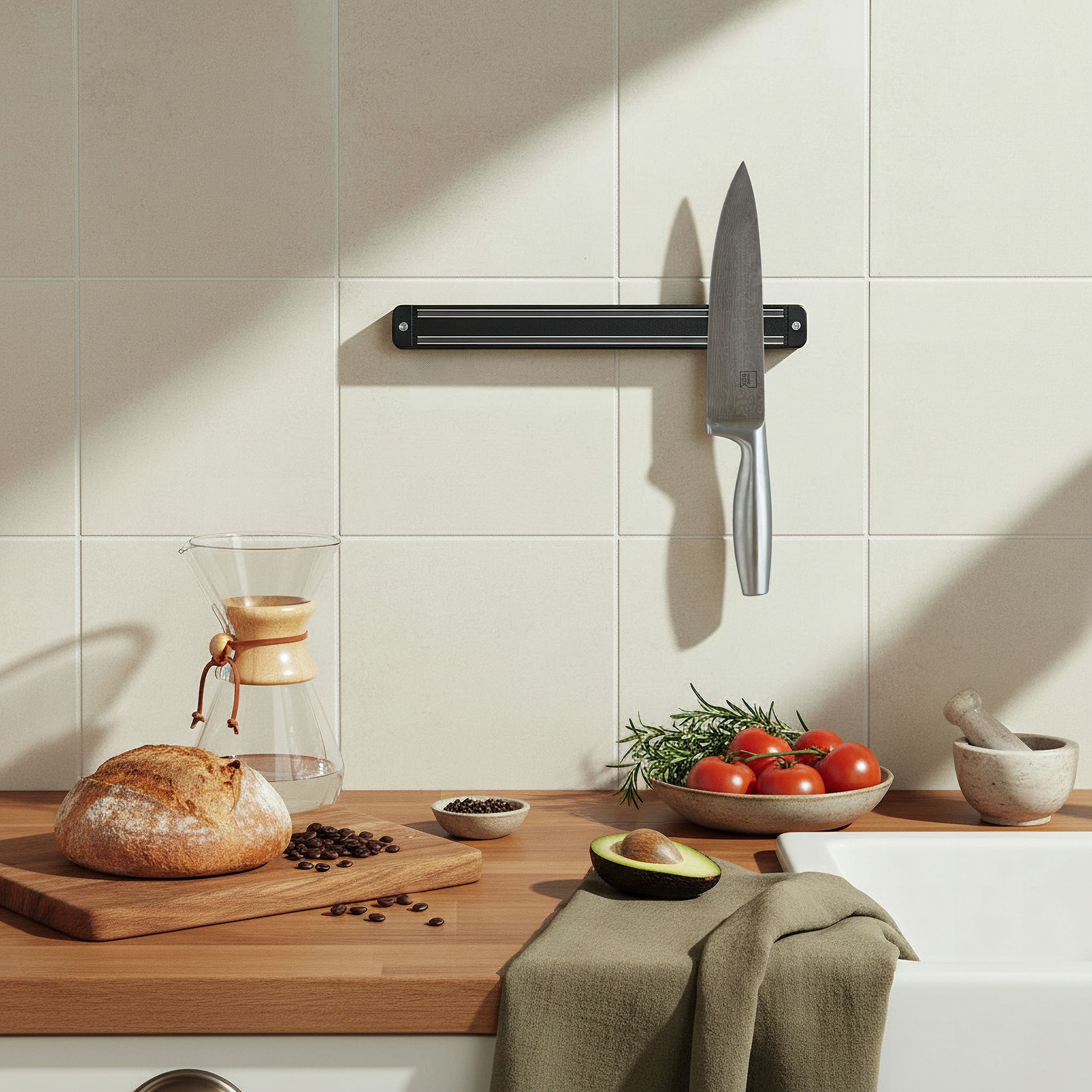 Vega Magnetic Knife Holder - 33 cm-hbxkitchen-kitchenware-kitchenaccessories-image-4