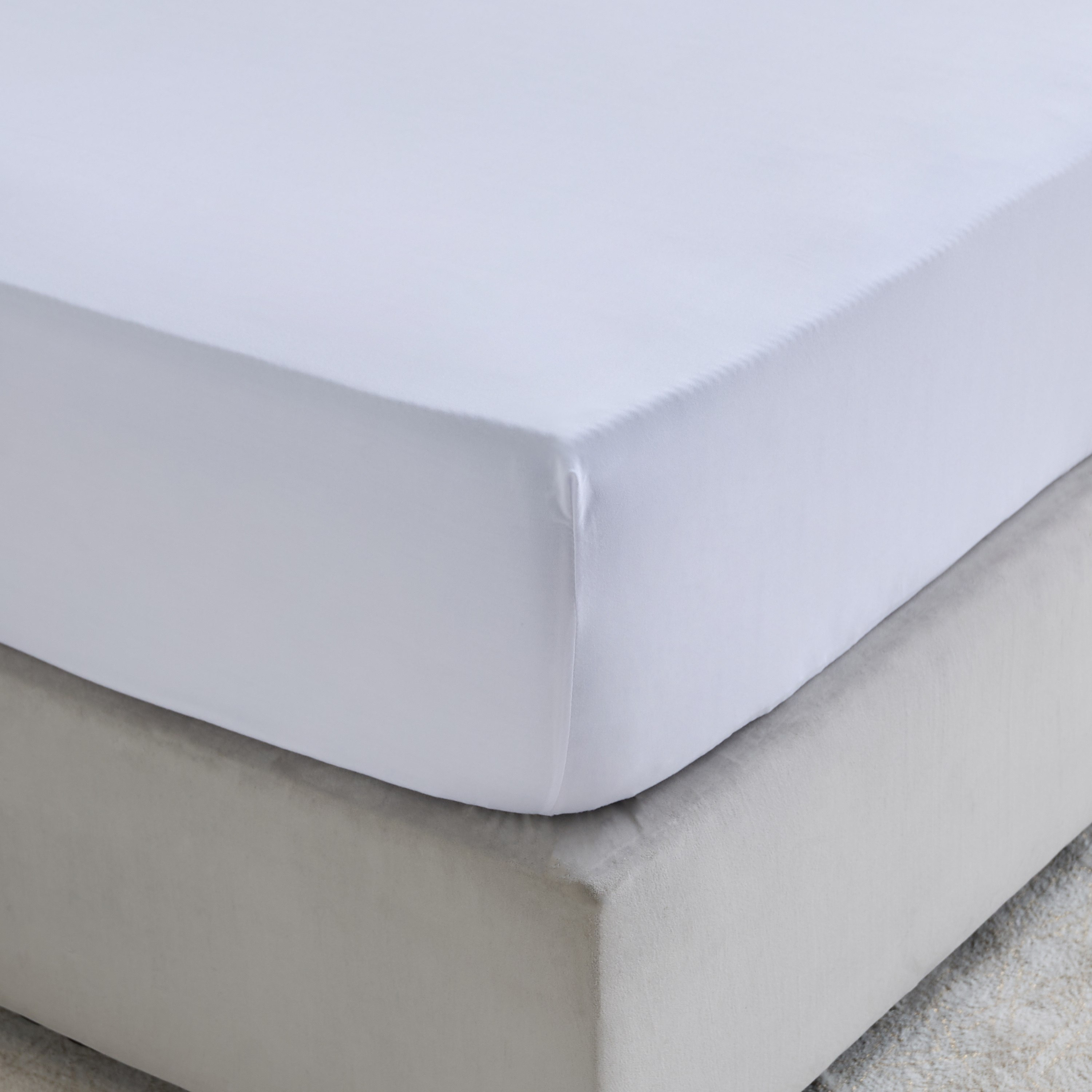 Ferum Microfiber Single Fitted Sheet - 90x200+36 cm-hbxhomeware-hbxbedroom-image-1
