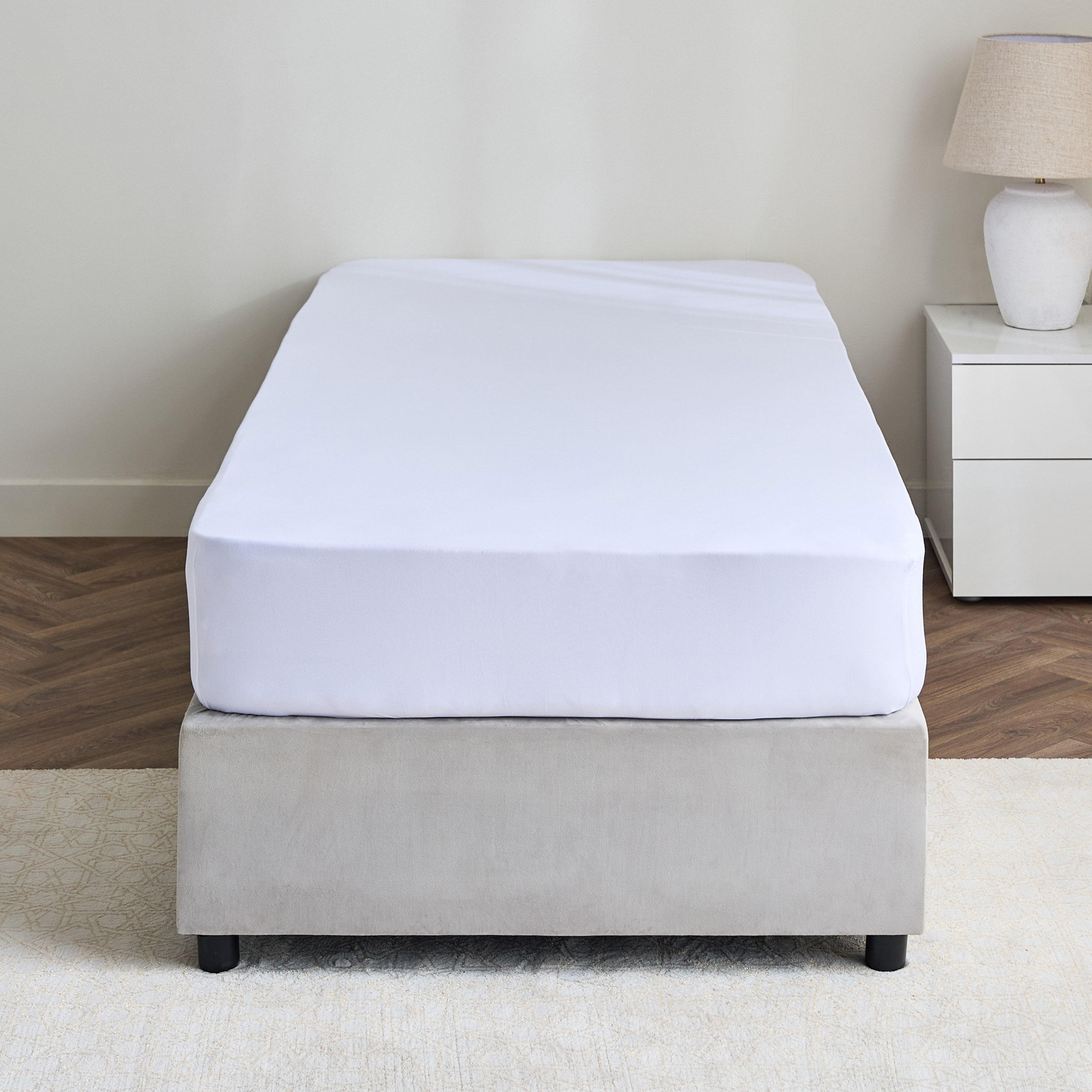 Ferum Microfiber Single Fitted Sheet - 90x200+36 cm-hbxhomeware-hbxbedroom-image-3