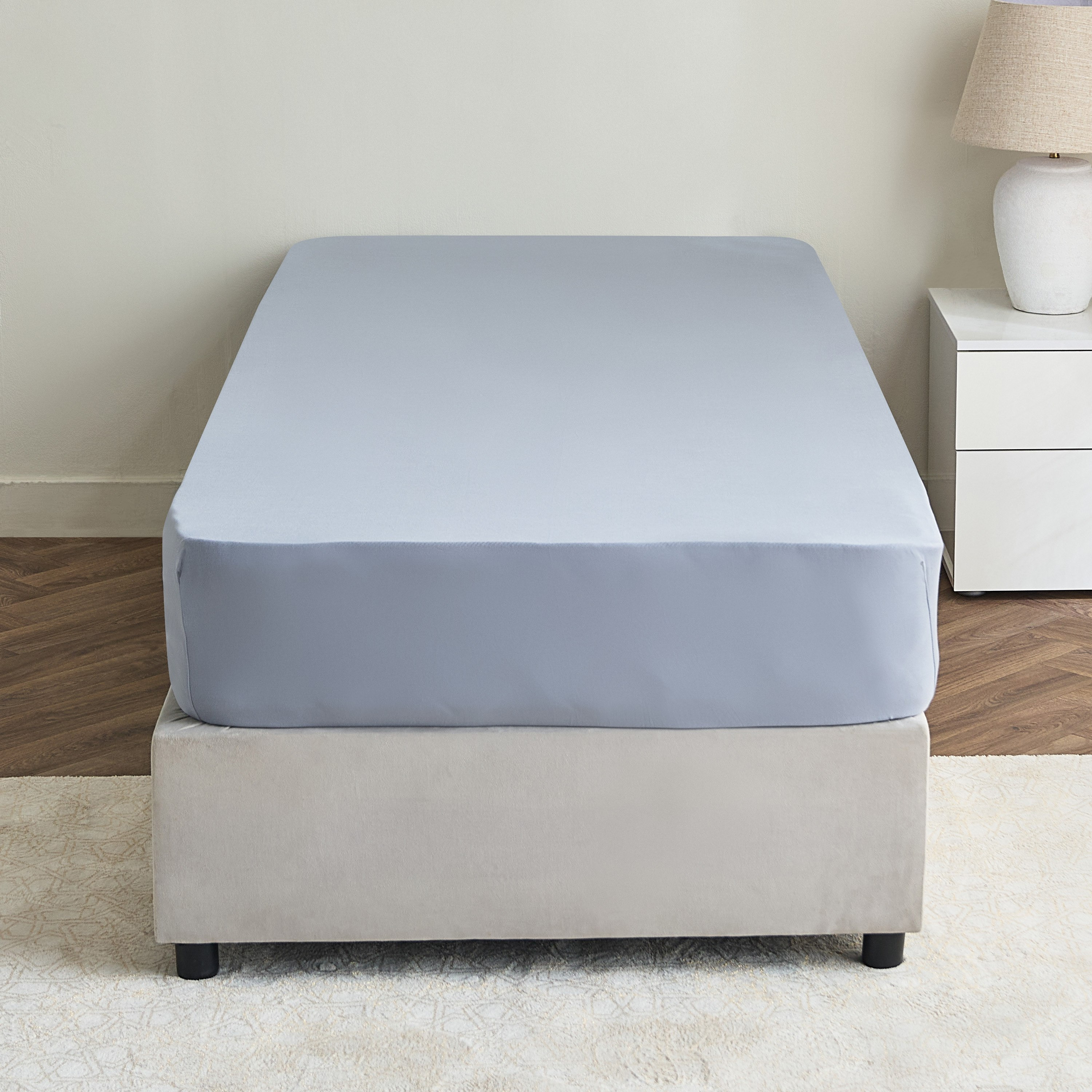 Ferum Microfiber Single Fitted Sheet - 90x200+36 cm-hbxhomeware-bedding-fittedsheets-image-3