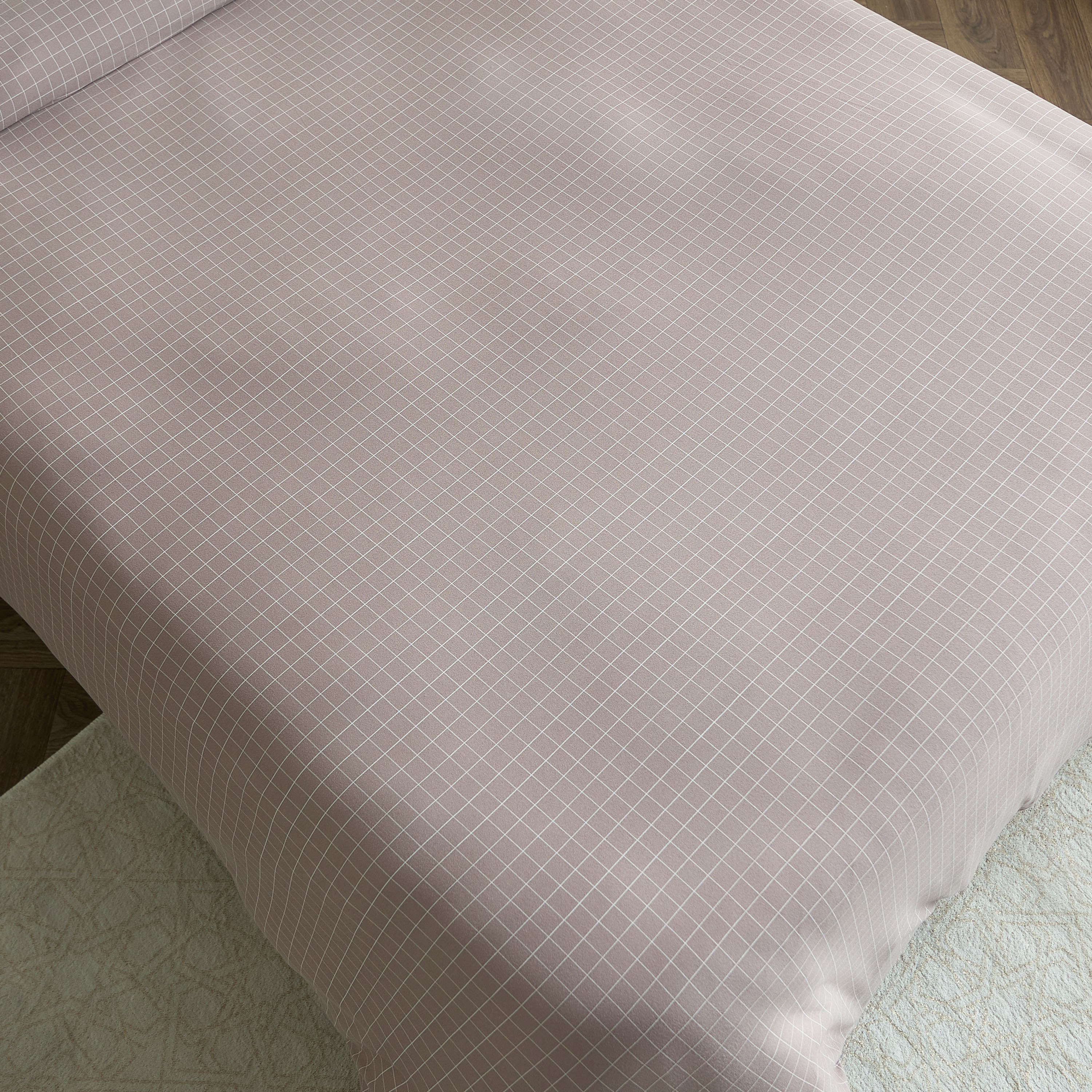 Ferum 2-Piece Microfiber Single Duvet Quilt Cover Set - 135x200 cm-hbxhomeware-hbxdecorandfurnishings-image-4