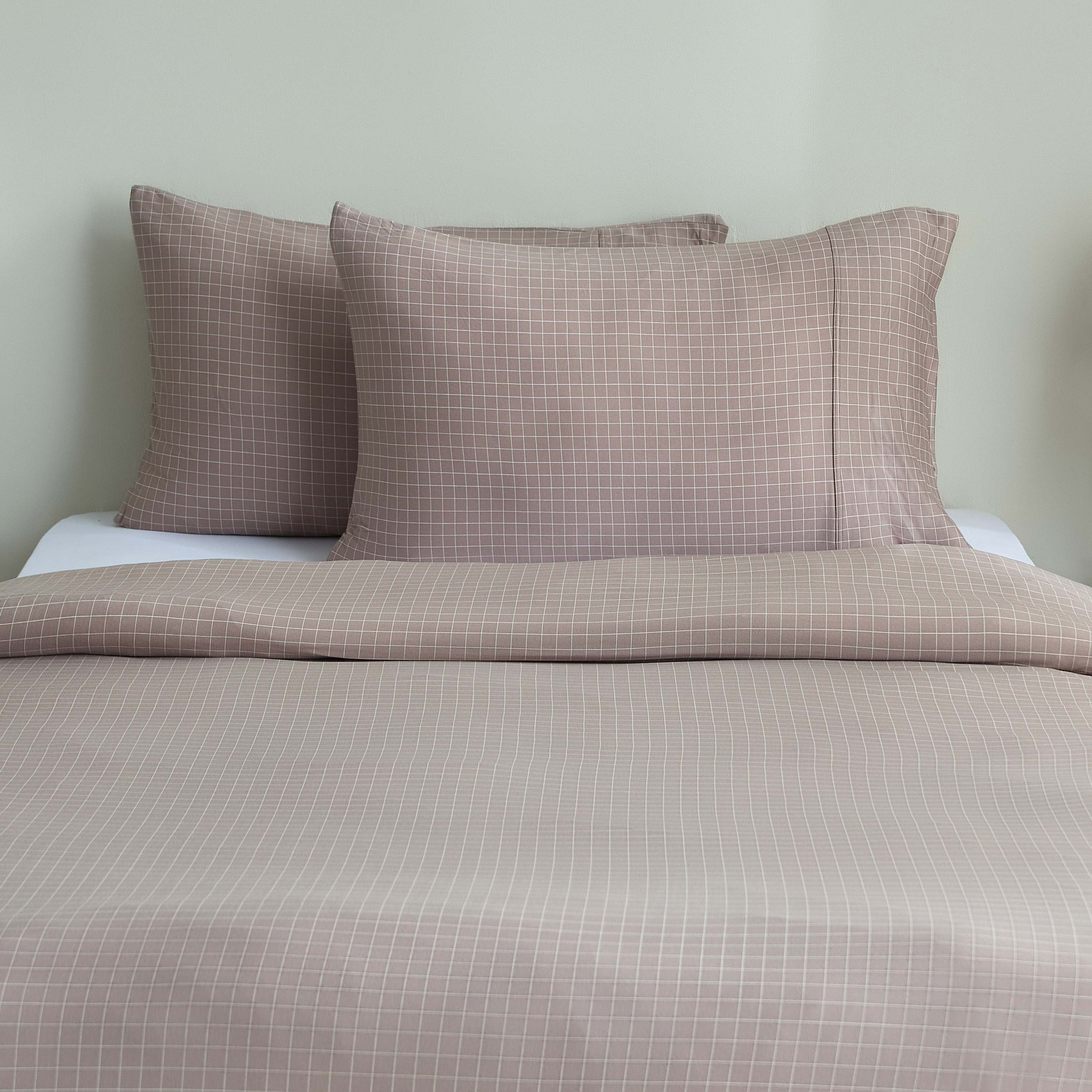 Ferum 3-Piece Microfiber Stripe Twin Duvet Quilt Cover Set - 150x220 cm-hbxhomeware-bedding-duvetcovers-image-2