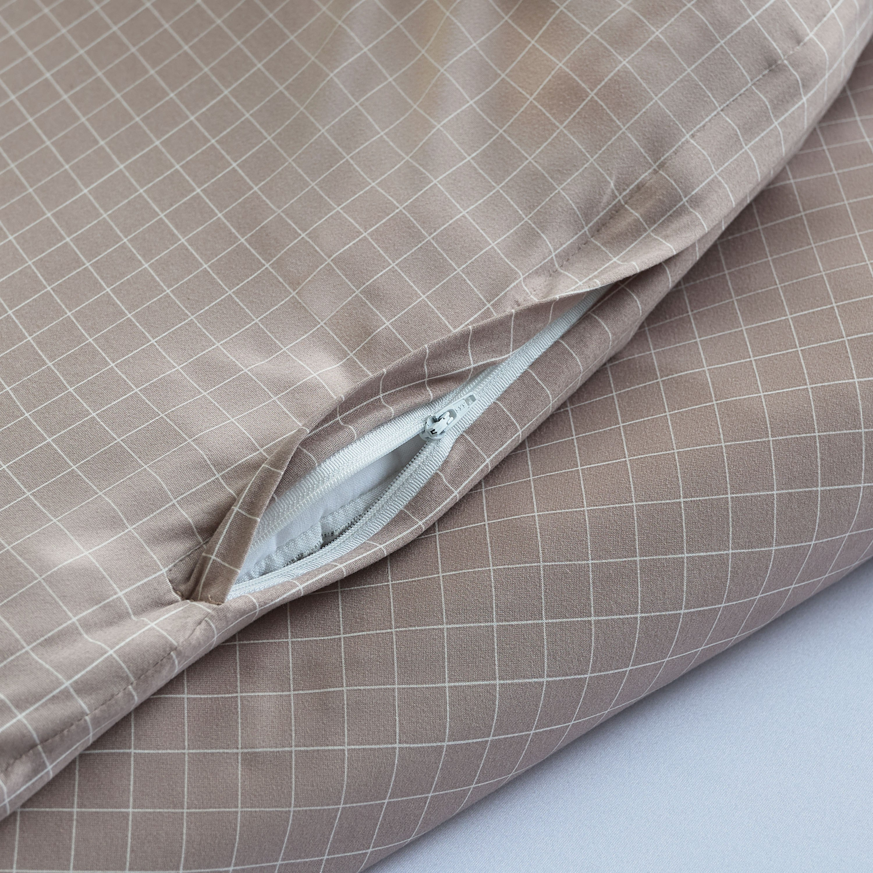Ferum 3-Piece Microfiber Stripe Twin Duvet Quilt Cover Set - 150x220 cm-hbxhomeware-bedding-duvetcovers-image-5