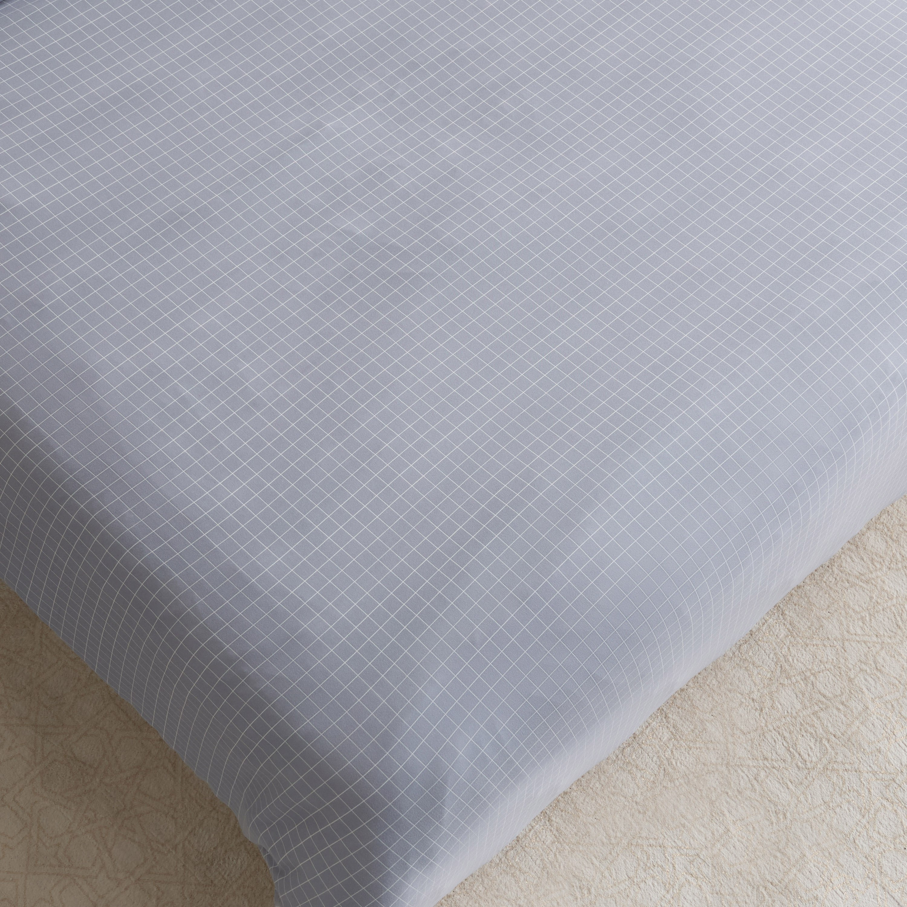 Ferum 3-Piece Microfiber Stripe Twin Duvet Quilt Cover Set - 150x220 cm-hbxhomeware-hbxdecorandfurnishings-image-4