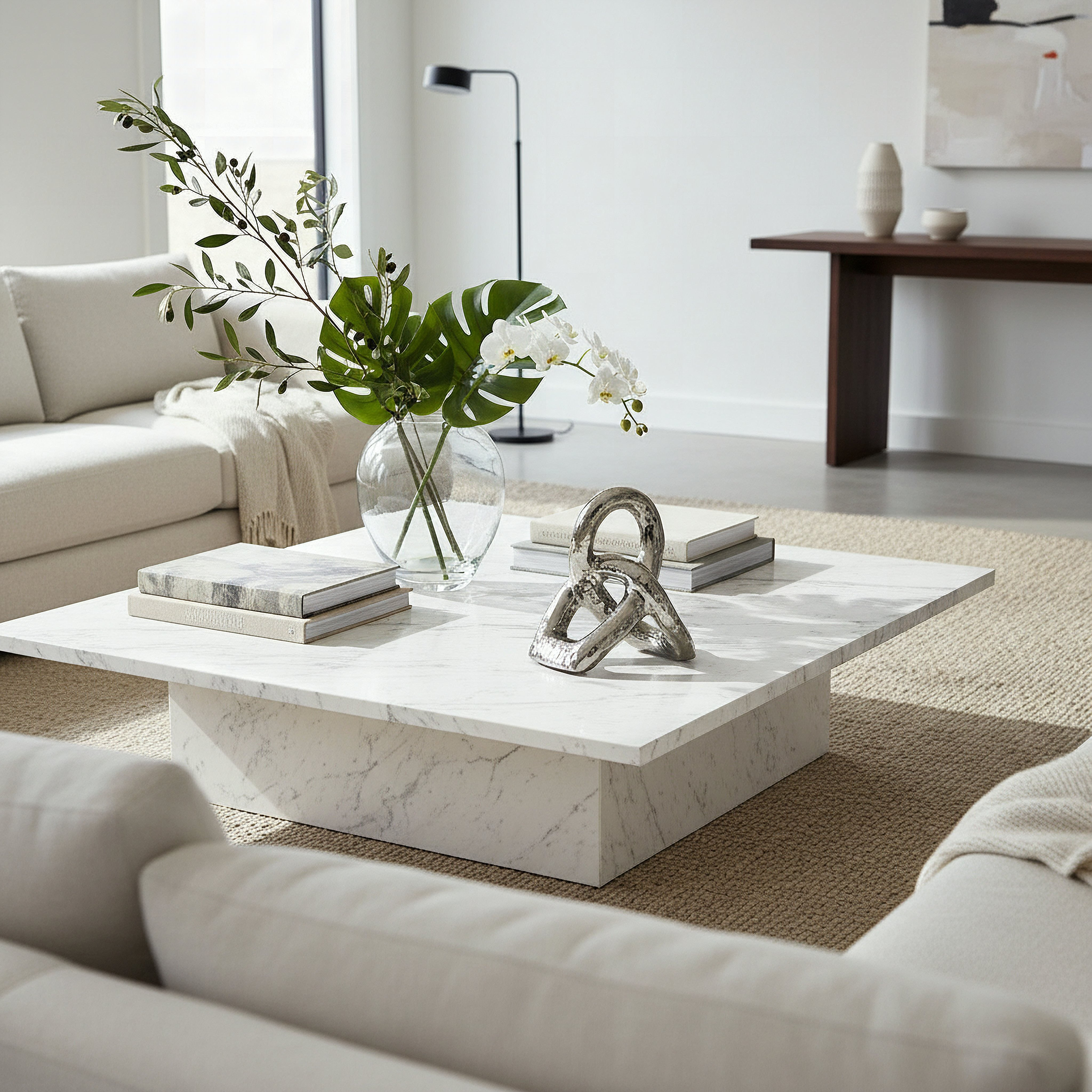 Aurum Sansa Duke Ceramic Knot Table Decorative Accent - 13x9.5x14.7 cm-hbxhomeware-homedecor-figurinesandornaments-image-4