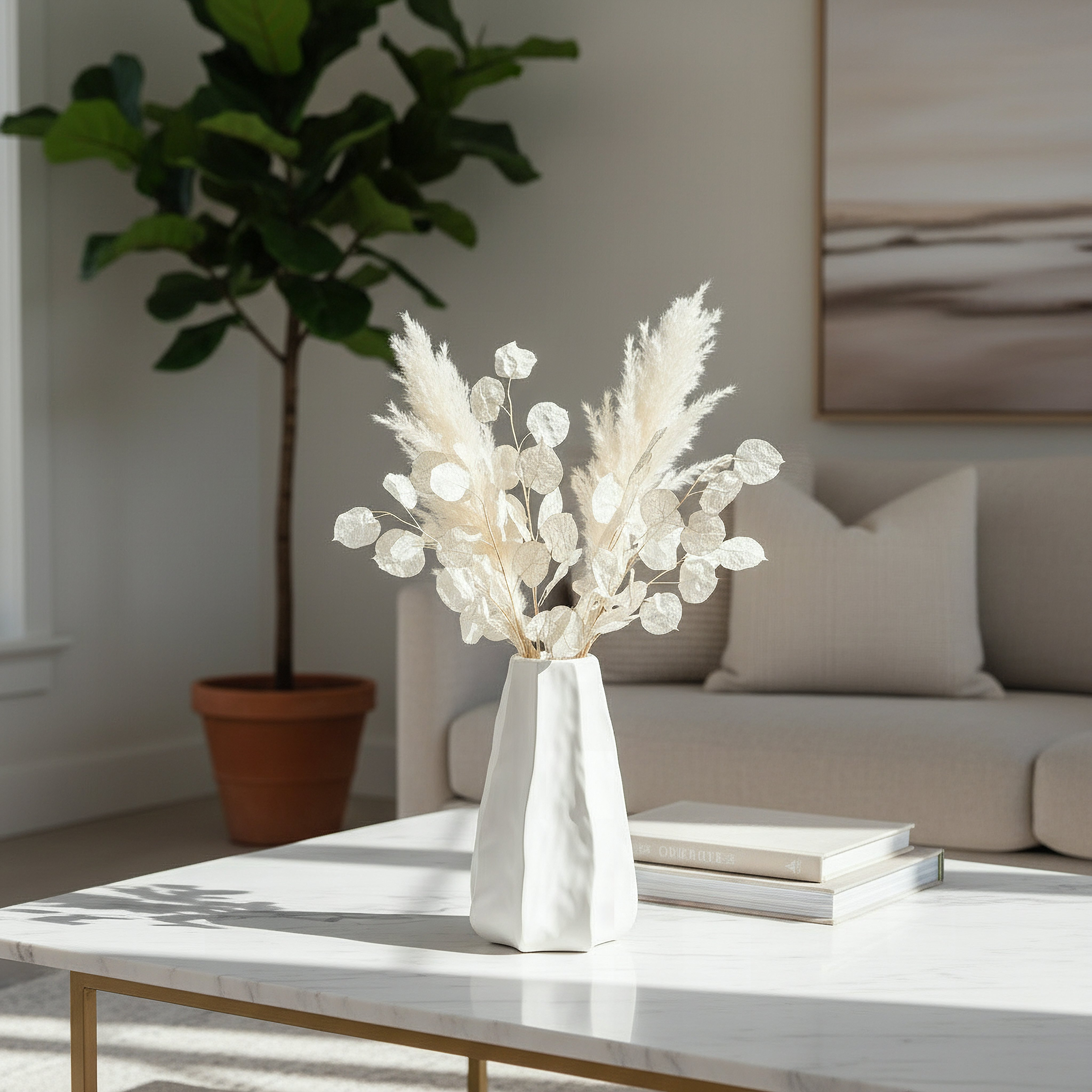 Sansa Roma Ceramic Vase - 13.5x13.5x23.3 cm-hbxbedroom-decorandaccessories-vases-image-3