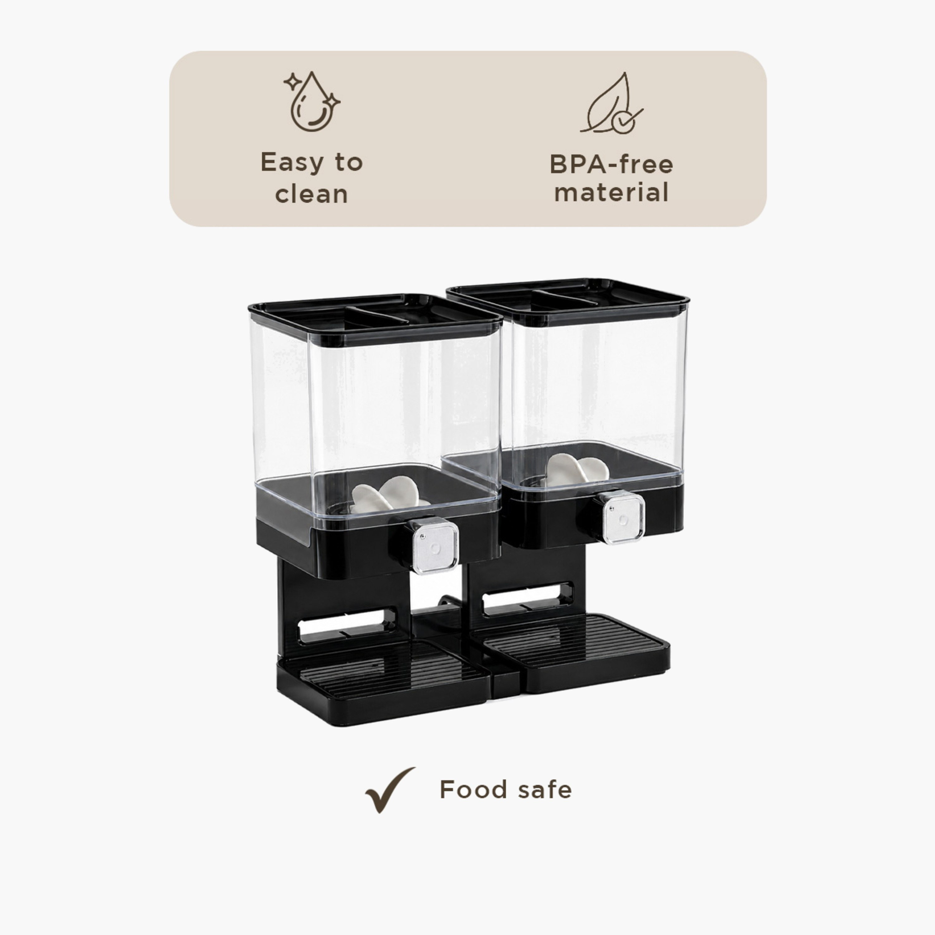 Vega Cereal Dual Dispenser - 3.7 L-hbxhomeware-hbxkitchen-image-6