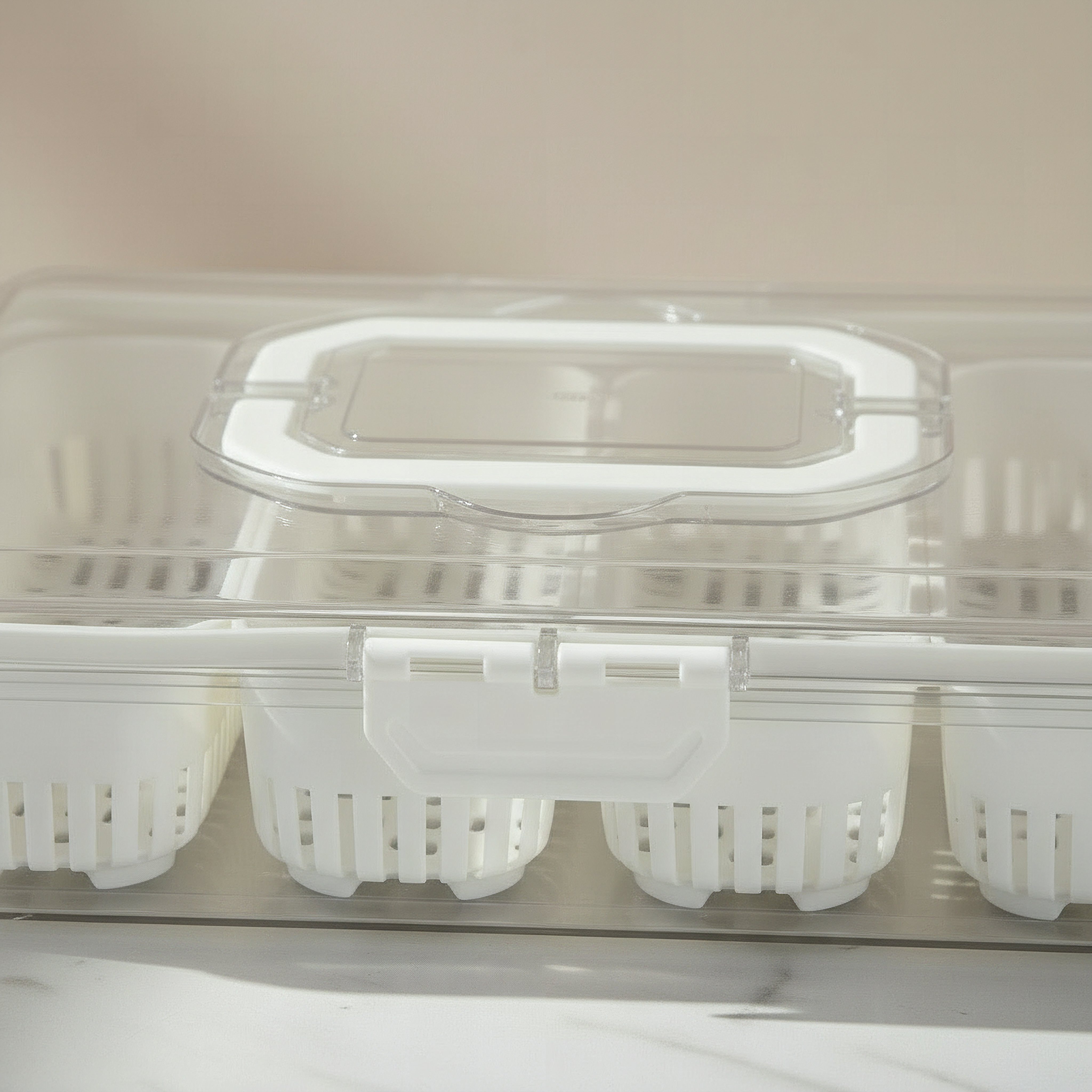 Sistematico 4-in-1 Clip Lock Fresh Food Container - 32x24x7.3 cm-hbxhomeware-hbxkitchen-image-3