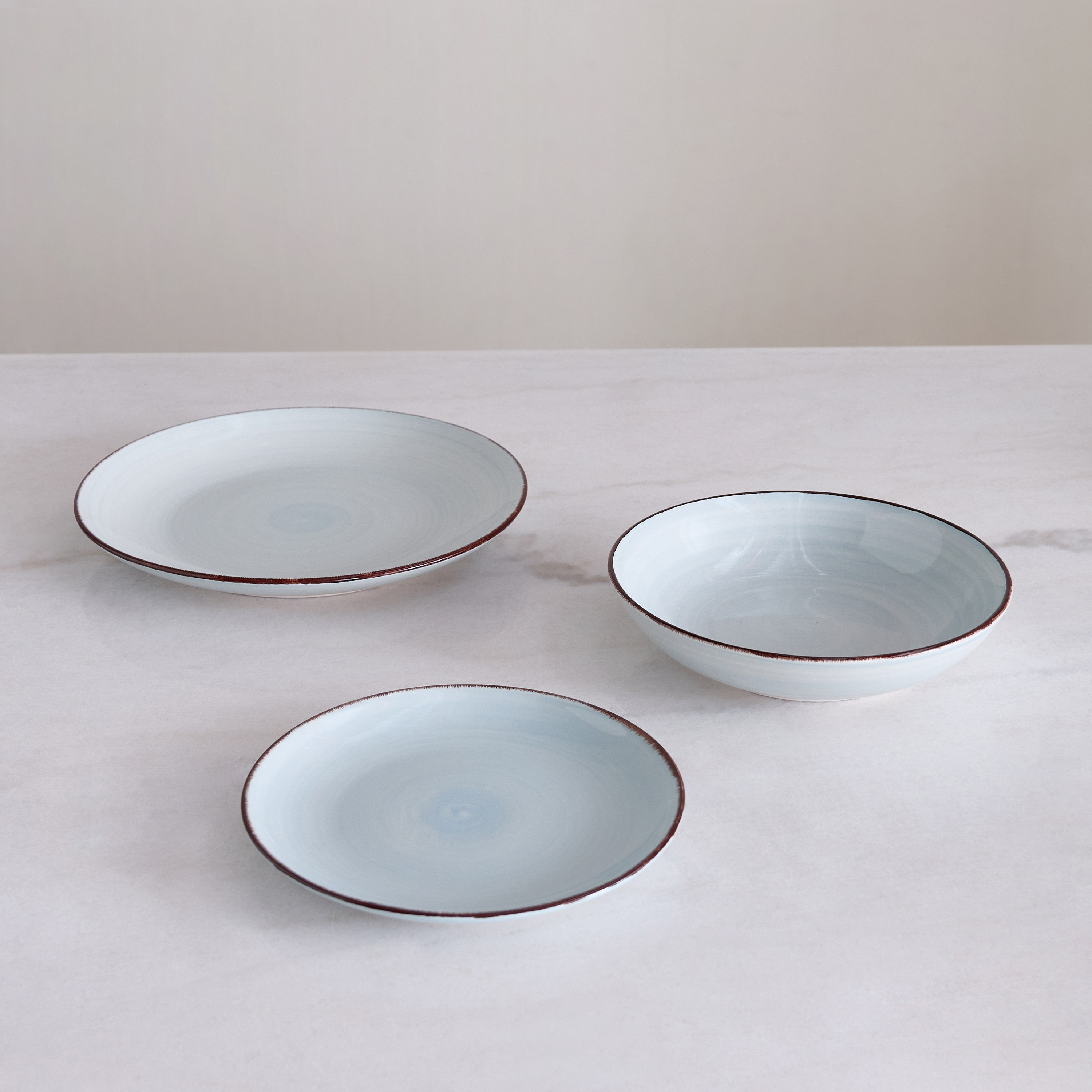 طقم عشاء من الخزف 18 قطع من إليجانزا - لـ 6 أفراد-hbxdiningroom-tabletop-dinnersets-image-3