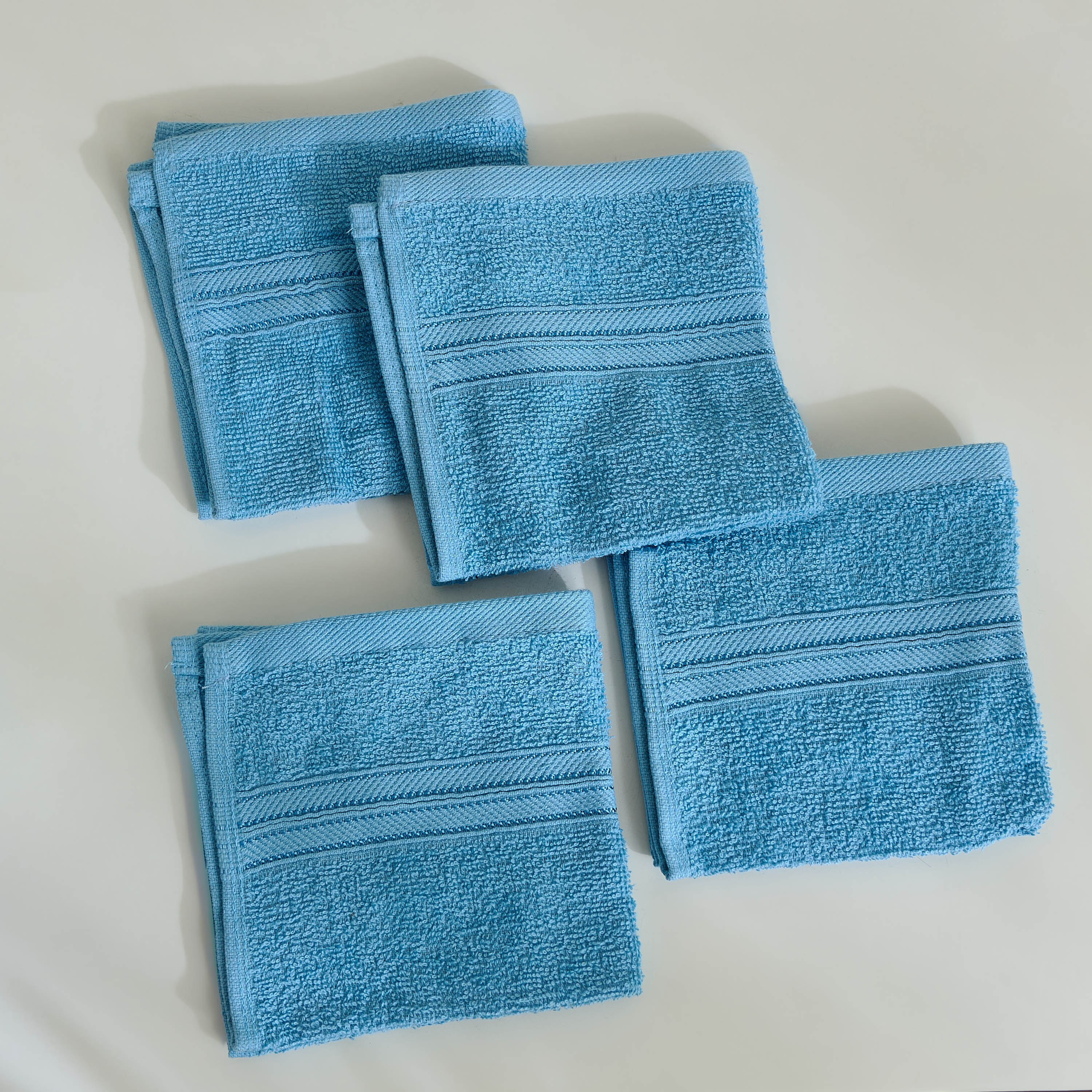 Snoopy Kids 4-Piece Carded Face Towel Set - 30x30 cm-hbxbathroom-bathroomtextiles-image-3