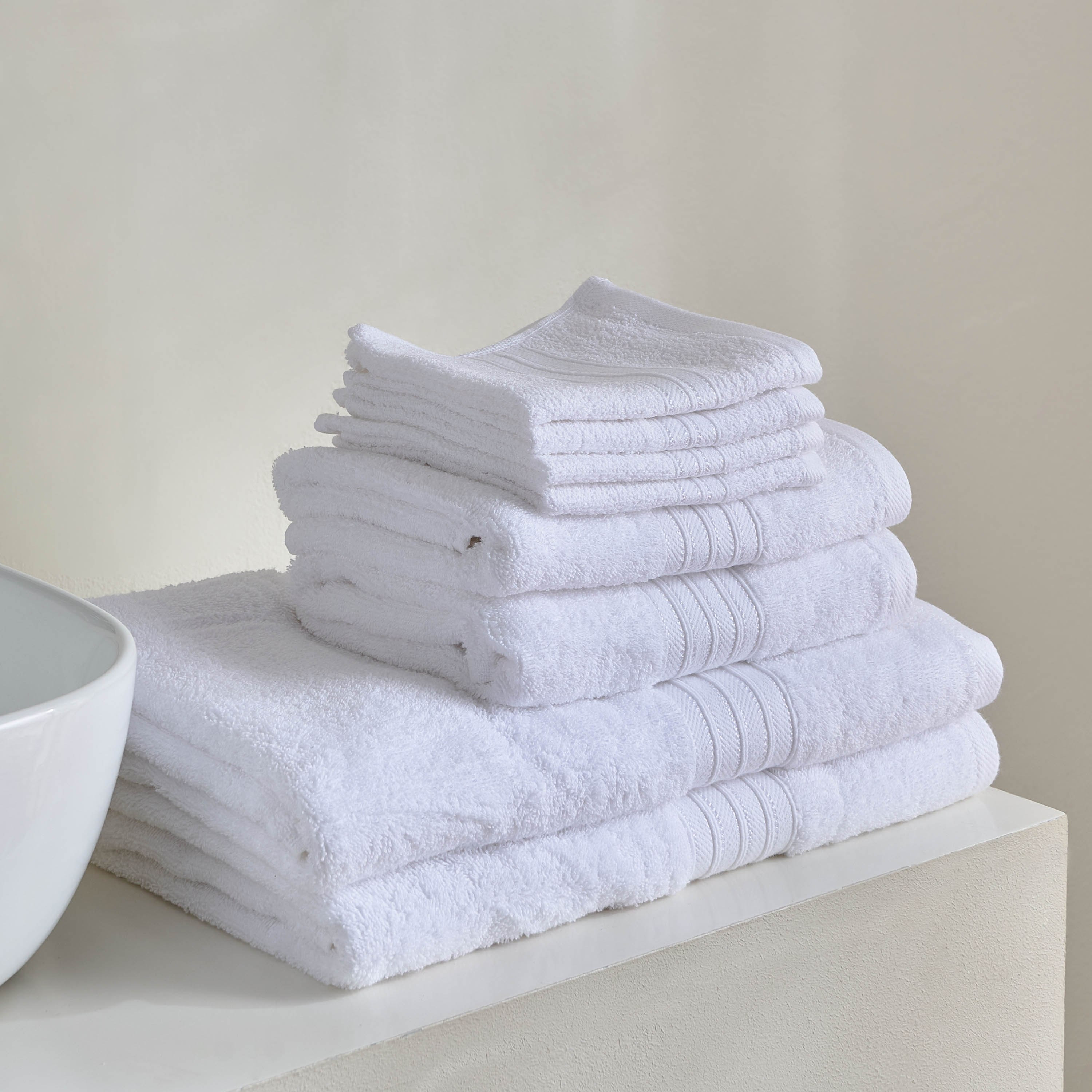 طقم مناشف حمام 8 قطع من إسنشيال-hbxbathroom-bathroomtextiles-image-1