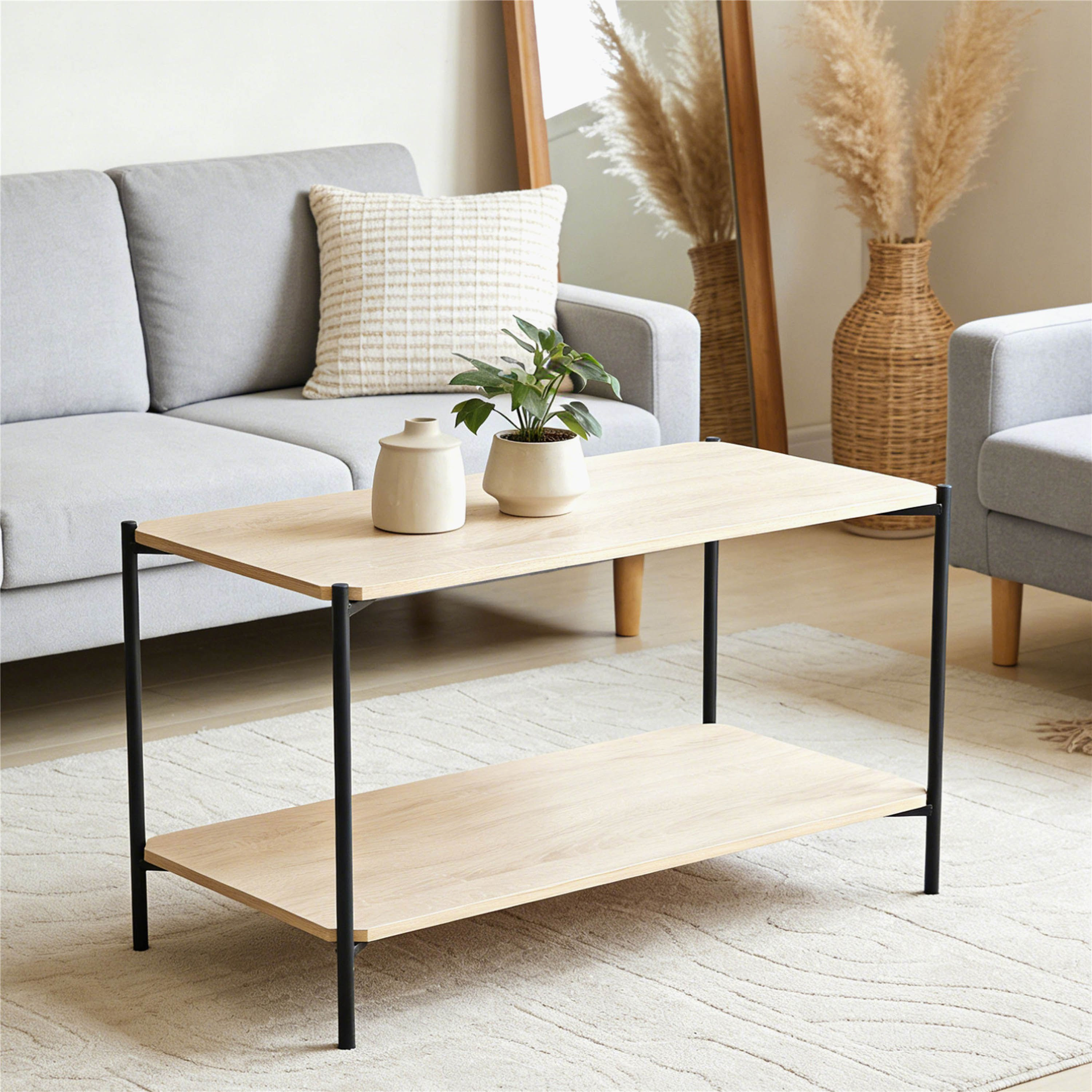 Movo Lola Long Side Table with Shelf-hbxfurniture-livingroom-endtables-image-1