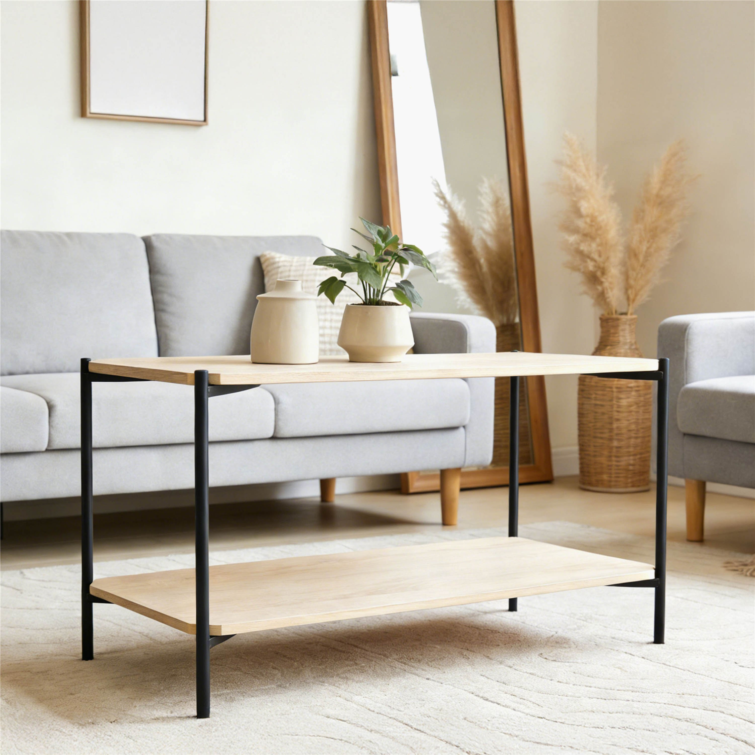 Movo Lola Long Side Table with Shelf-hbxfurniture-livingroom-endtables-image-2