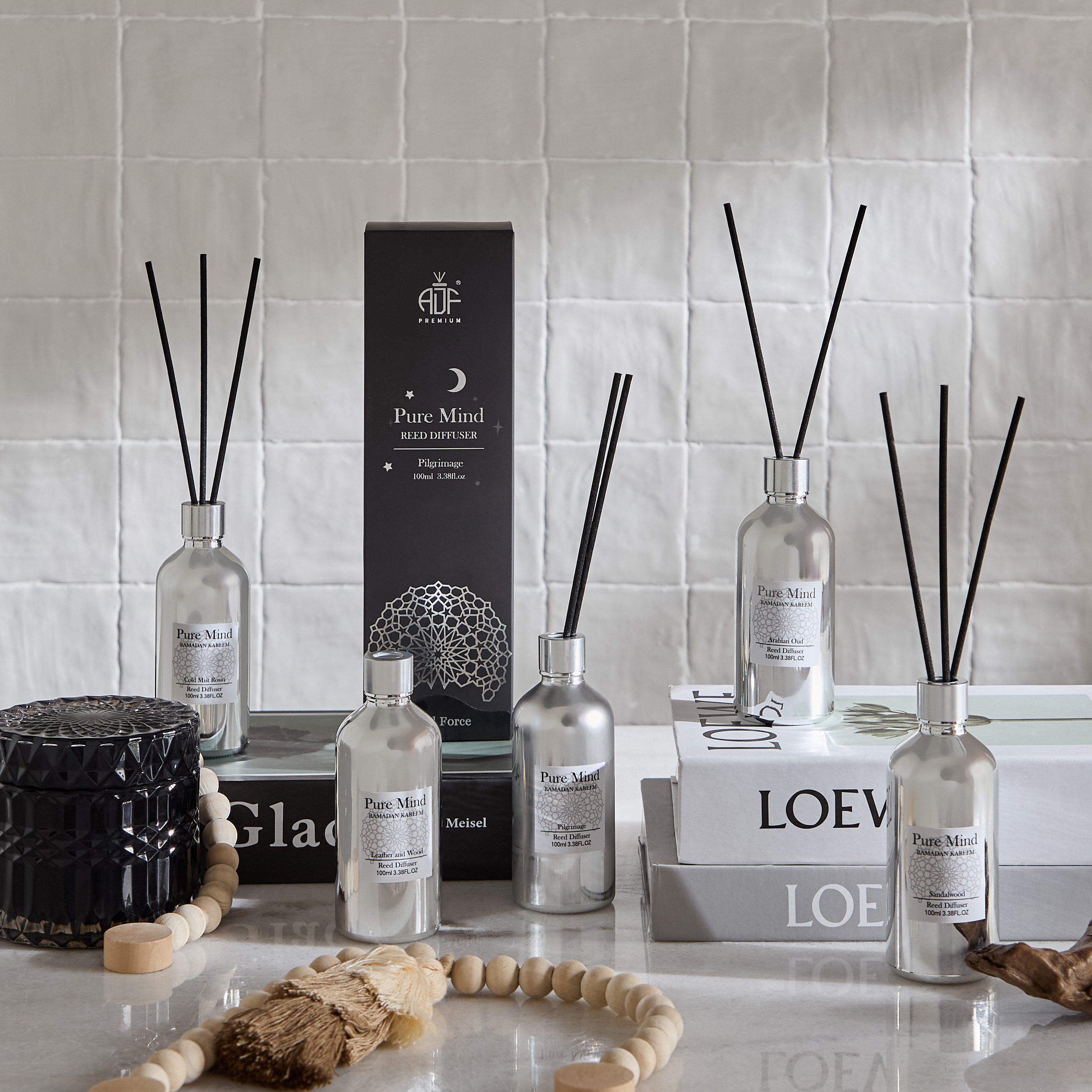 موزع عطور بالأعواد ليذر آند وود من رمال - 100 مل-hbxbedroom-homefragrance-diffusers-image-7