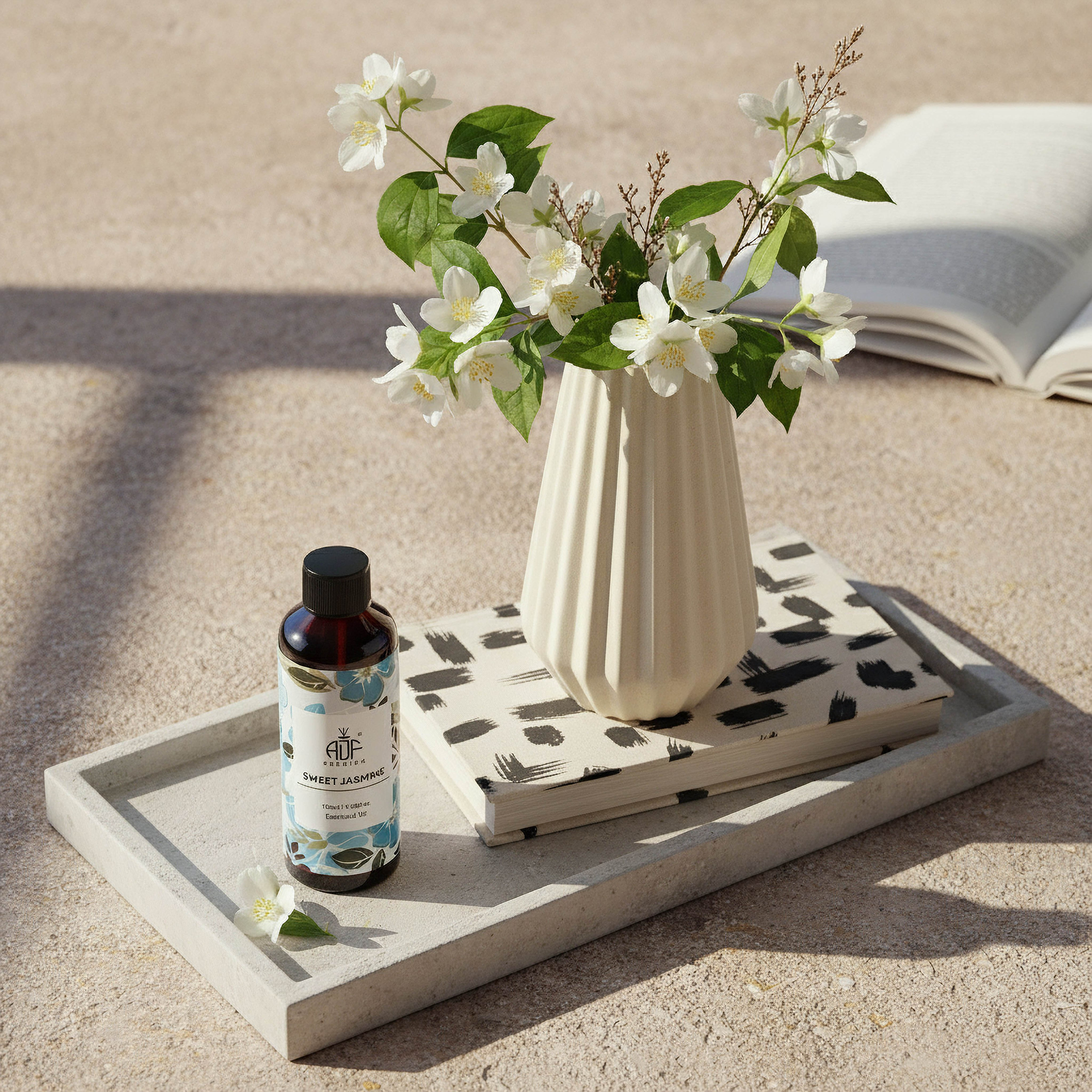 Rimal Sweet Jasmine Essential Oil - 100 ml-hbxhomeware-hbxdecorandfurnishings-image-3