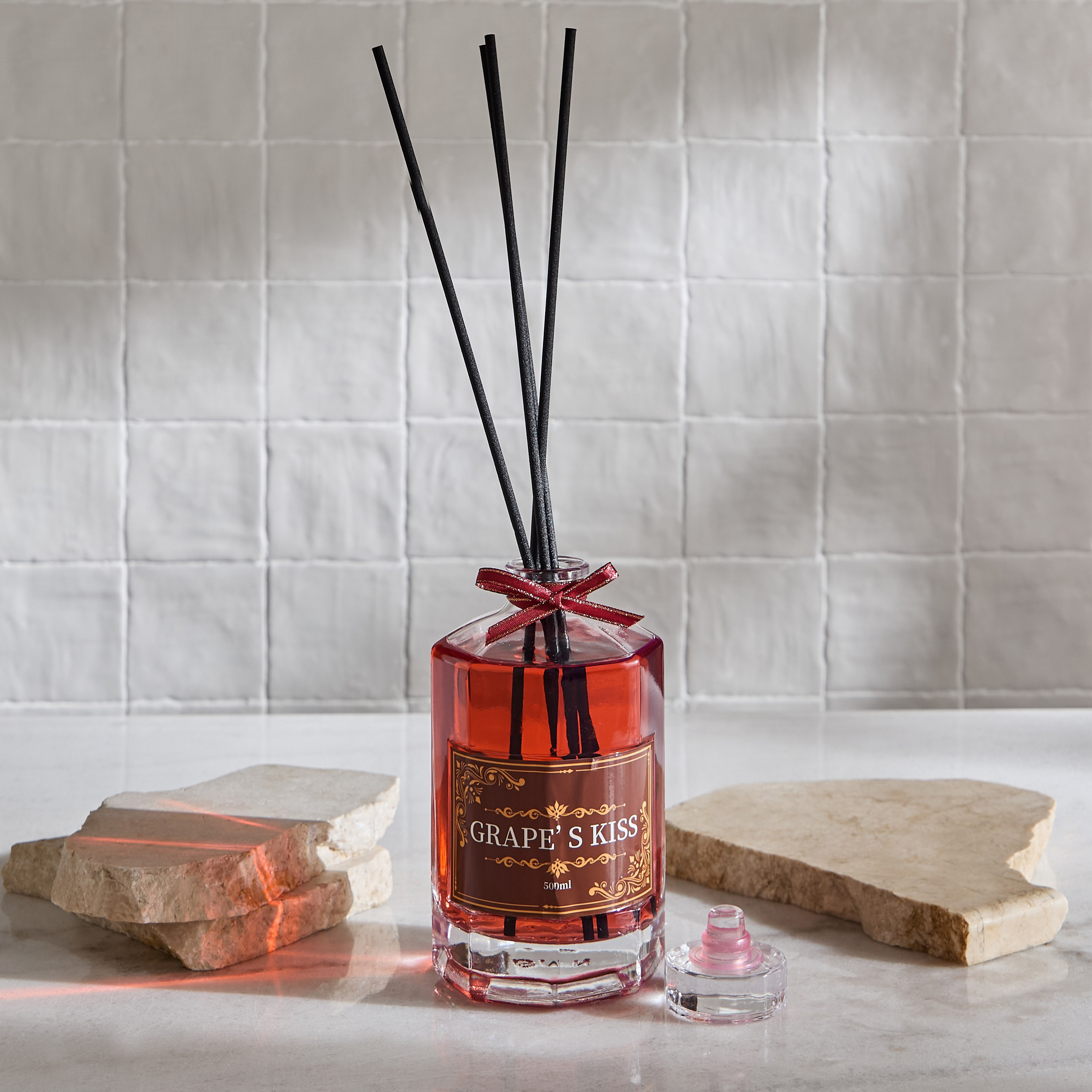 موزع عطور بالأعواد جريبس كيس من رمال - 500 مل-hbxbedroom-homefragrance-diffusers-image-4