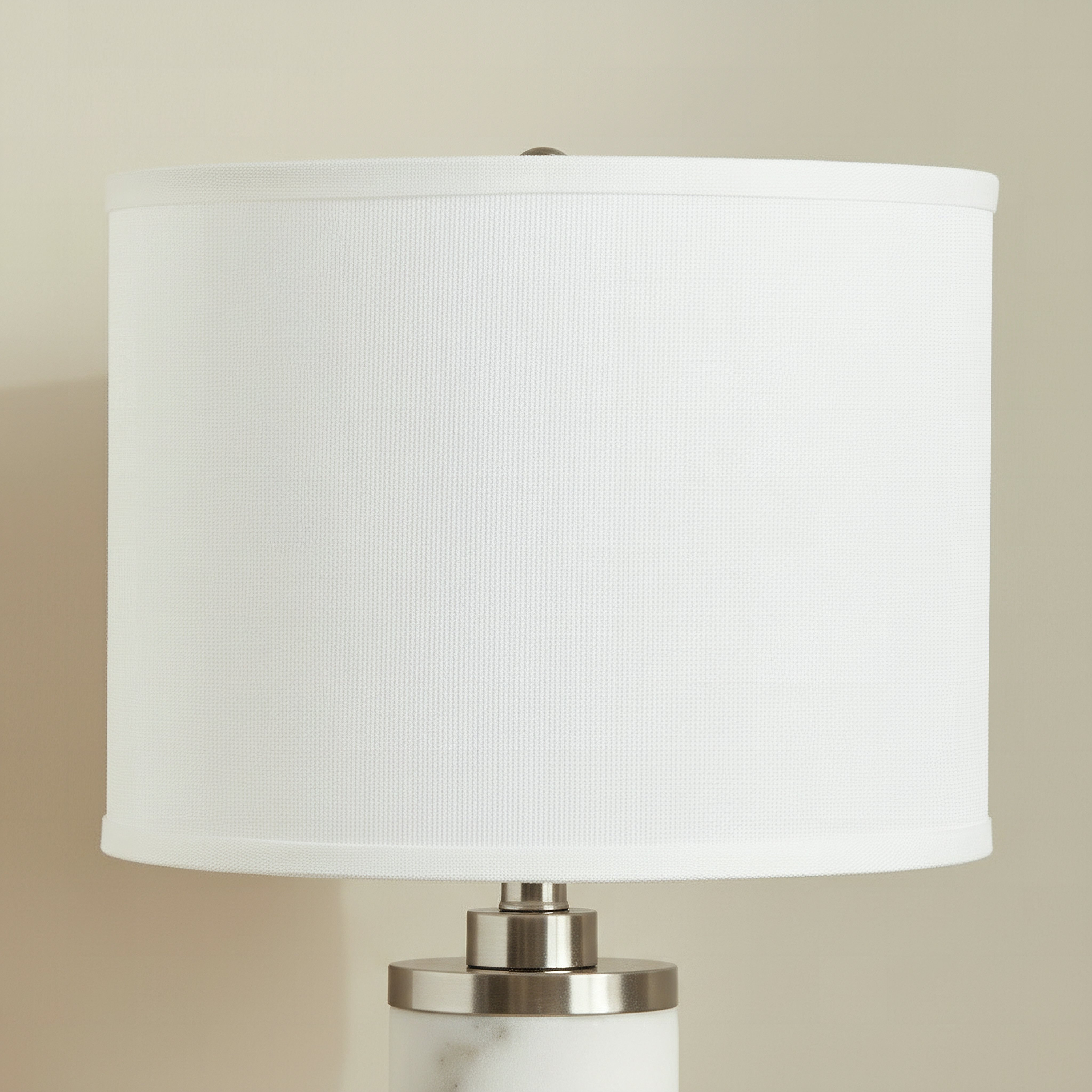 Pearson Marble and Metal Table Lamp with Linen Shade - 35x62 cm-hbxbedroom-lighting-tablelamps-image-3