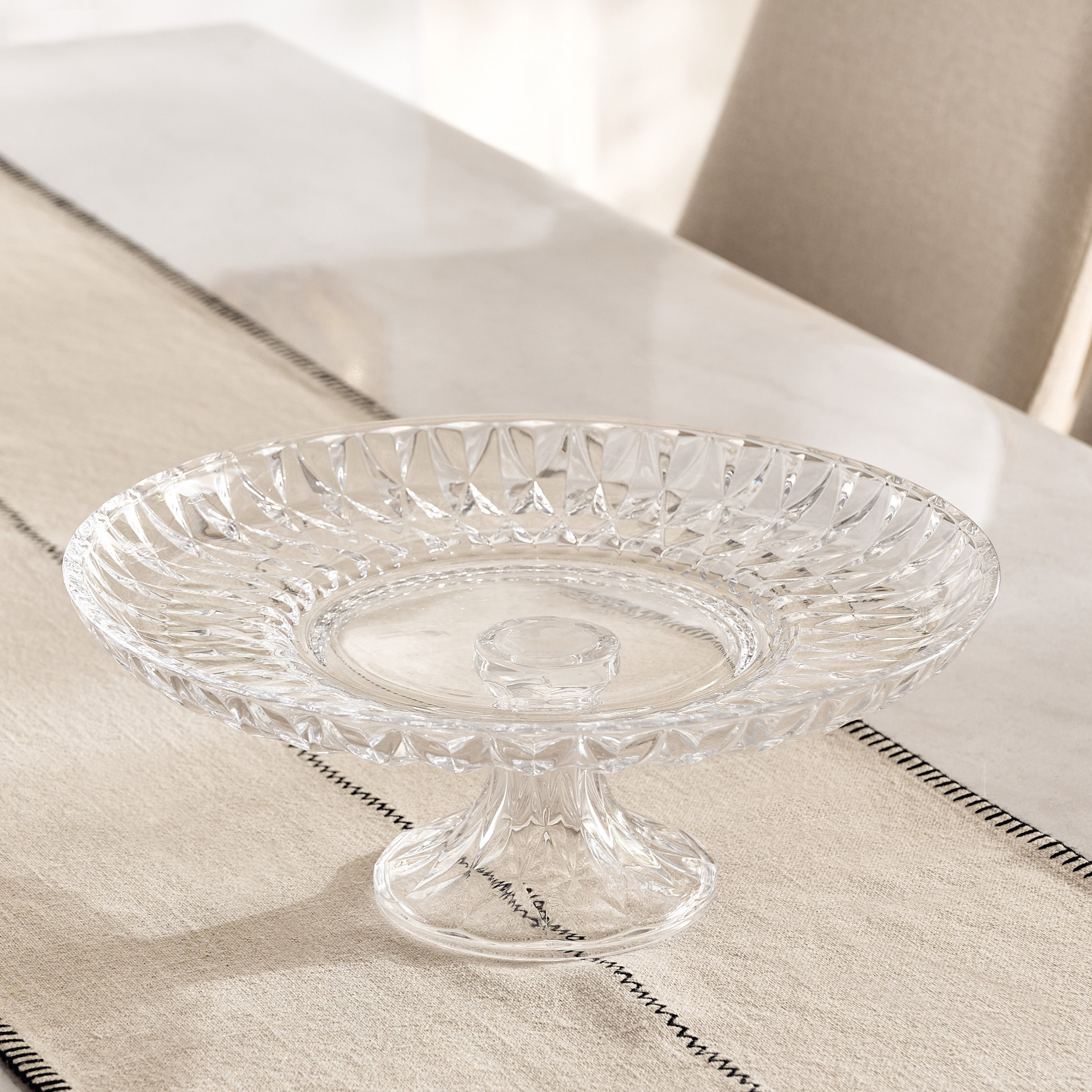 Jewel Glass Cake Stand - 32.7x13.7 cm-hbxdecorandfurnishings-tabletop-serveware-image-2