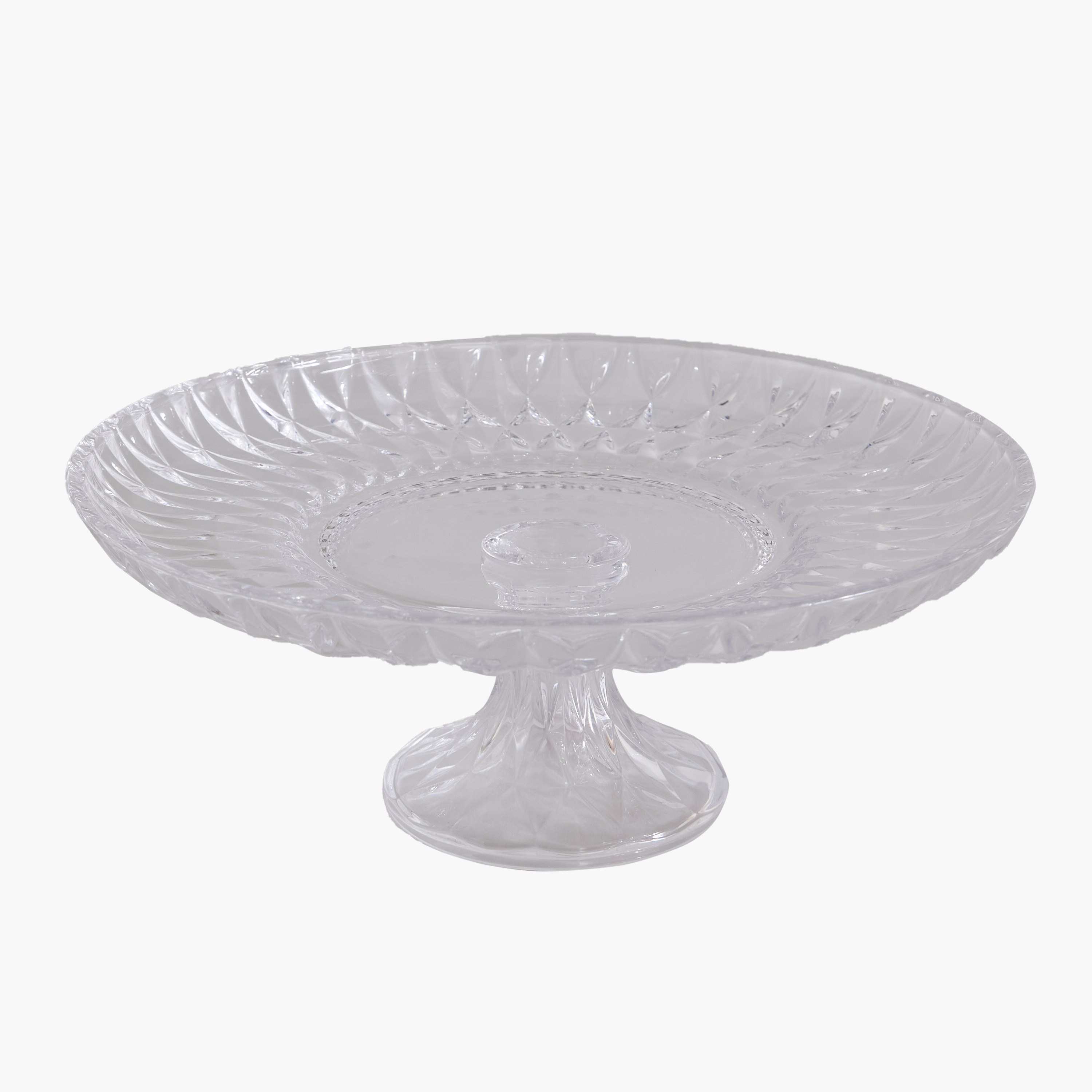 Jewel Glass Cake Stand - 32.7x13.7 cm-hbxdecorandfurnishings-tabletop-serveware-image-5