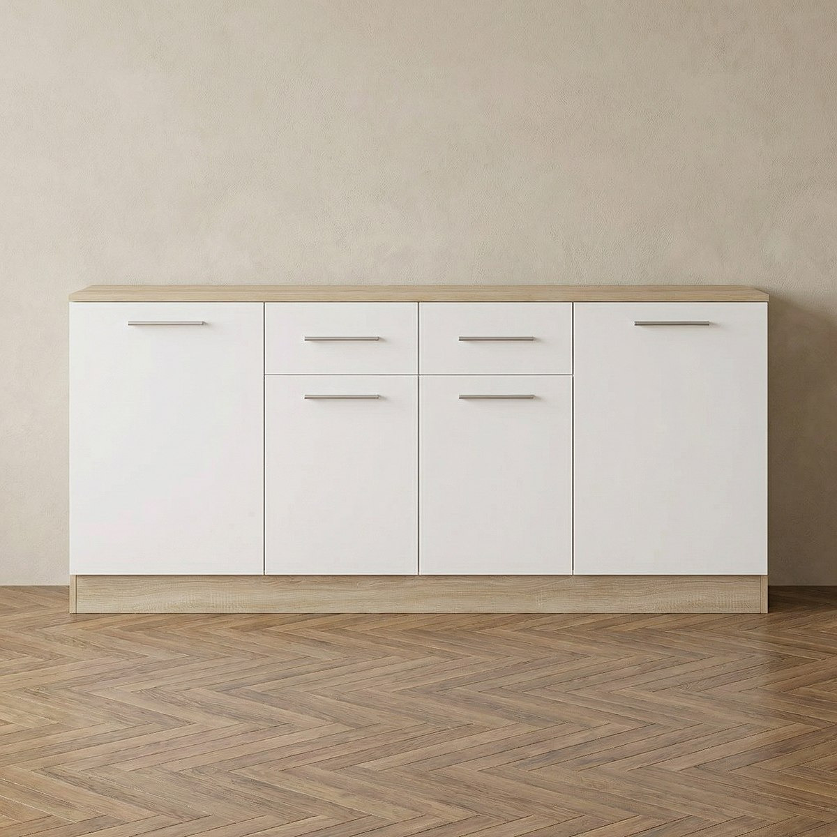 Movo Coda NXT 4-Door Side Board with 2 Drawers-hbxfurniture-diningroom-buffetsandsideboards-image-2