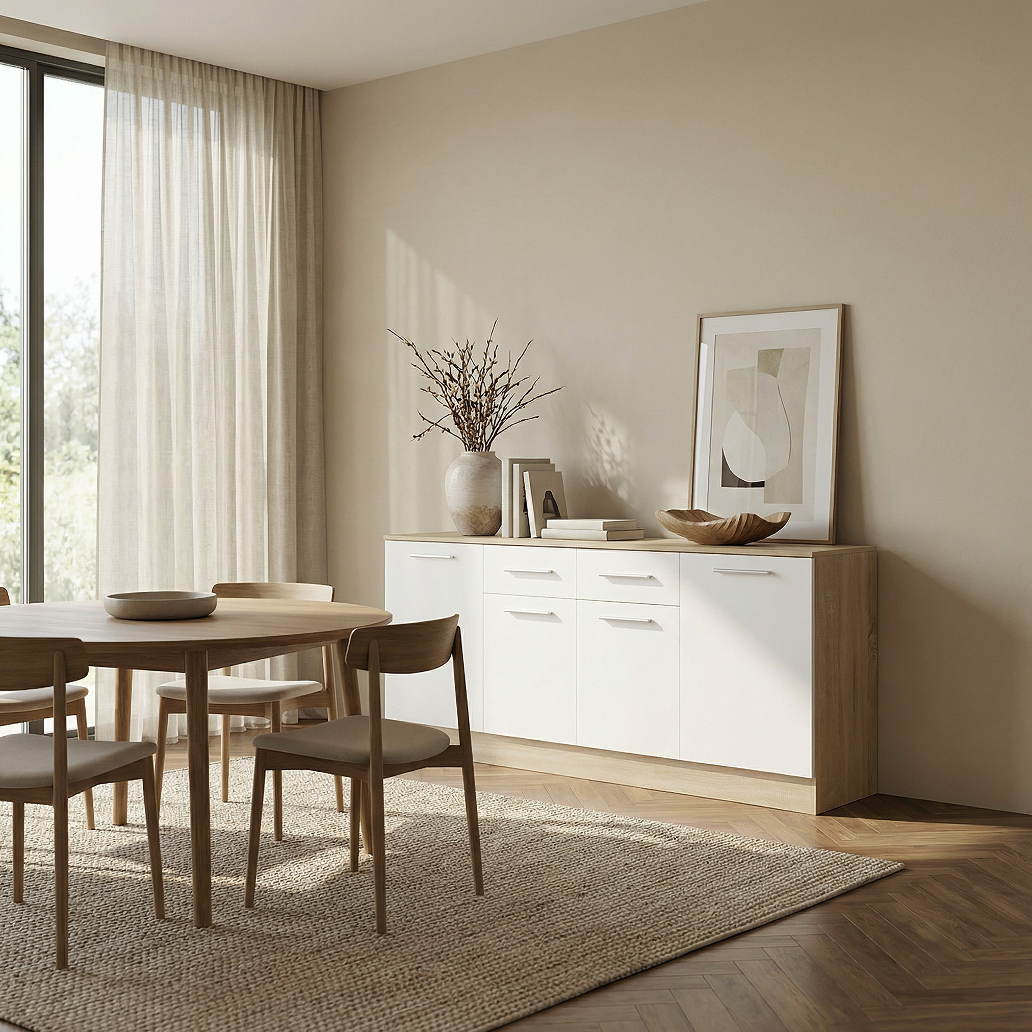 Movo Coda NXT 4-Door Side Board with 2 Drawers-hbxfurniture-diningroom-buffetsandsideboards-image-7