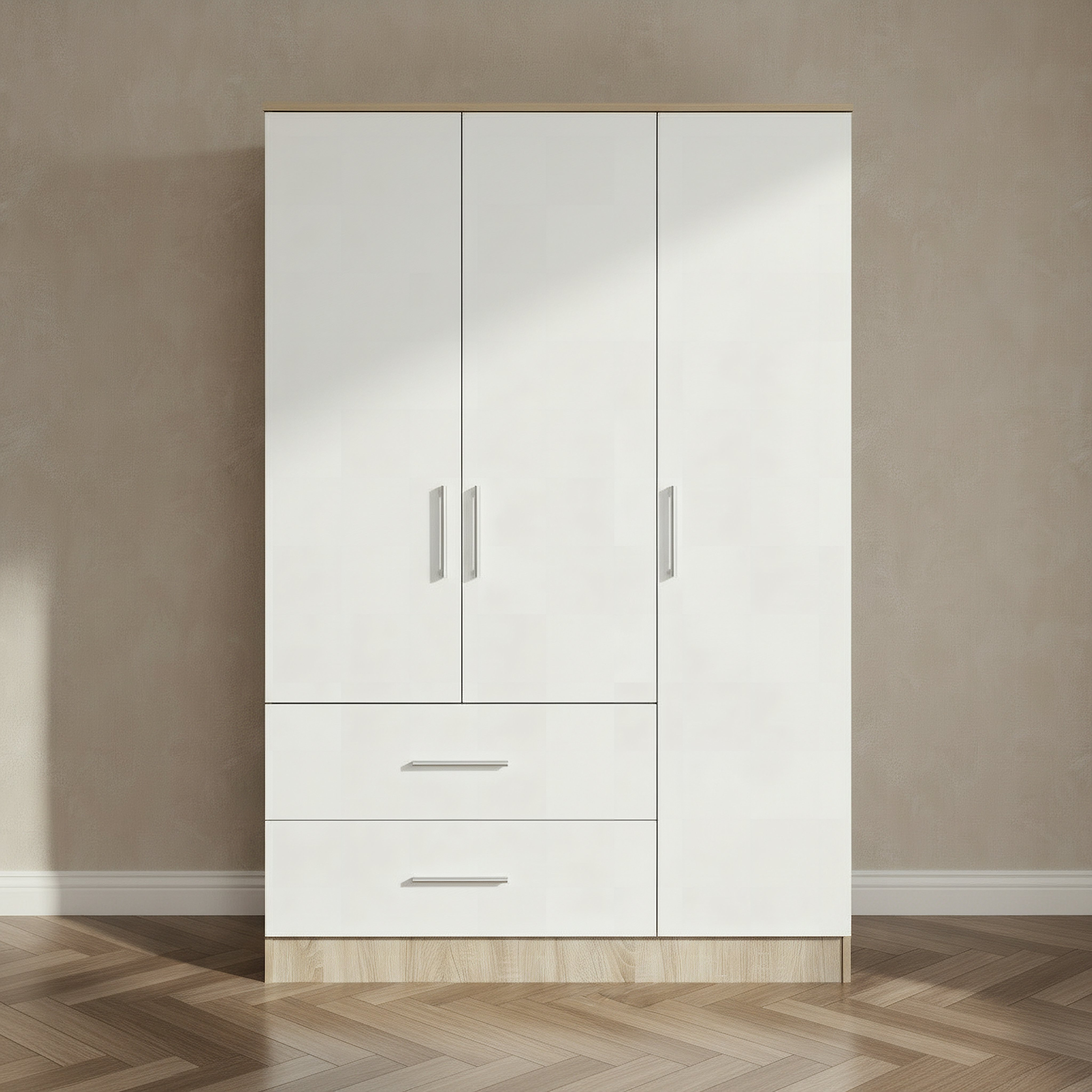 خزانة ملابس 3 أبواب بدرجين كودا أن أكس تي من موفو-hbxfurniture-wardrobes-image-2