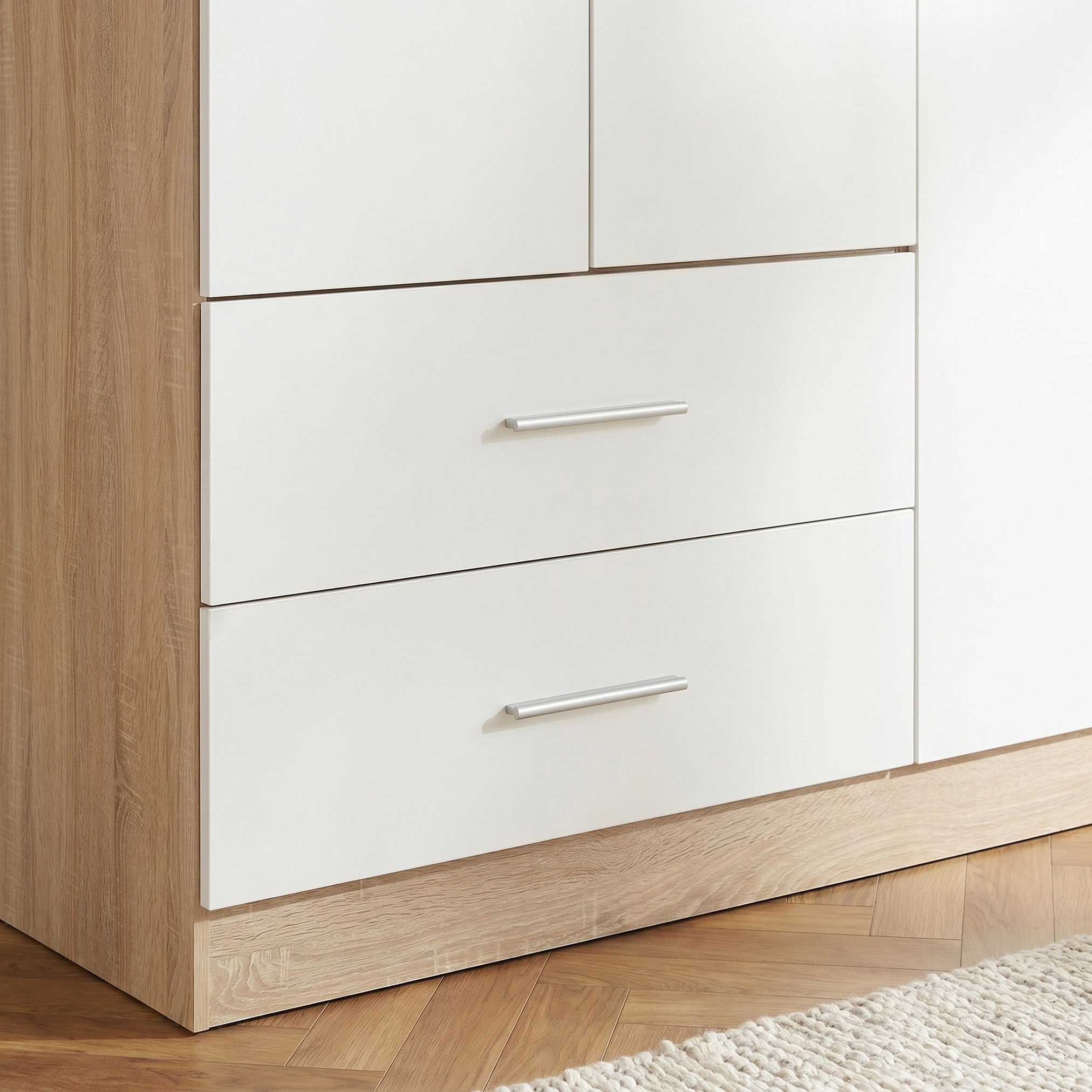 Movo Coda NXT 4-Door Wardrobe with 2 Drawers-hbxfurniture-wardrobes-image-5