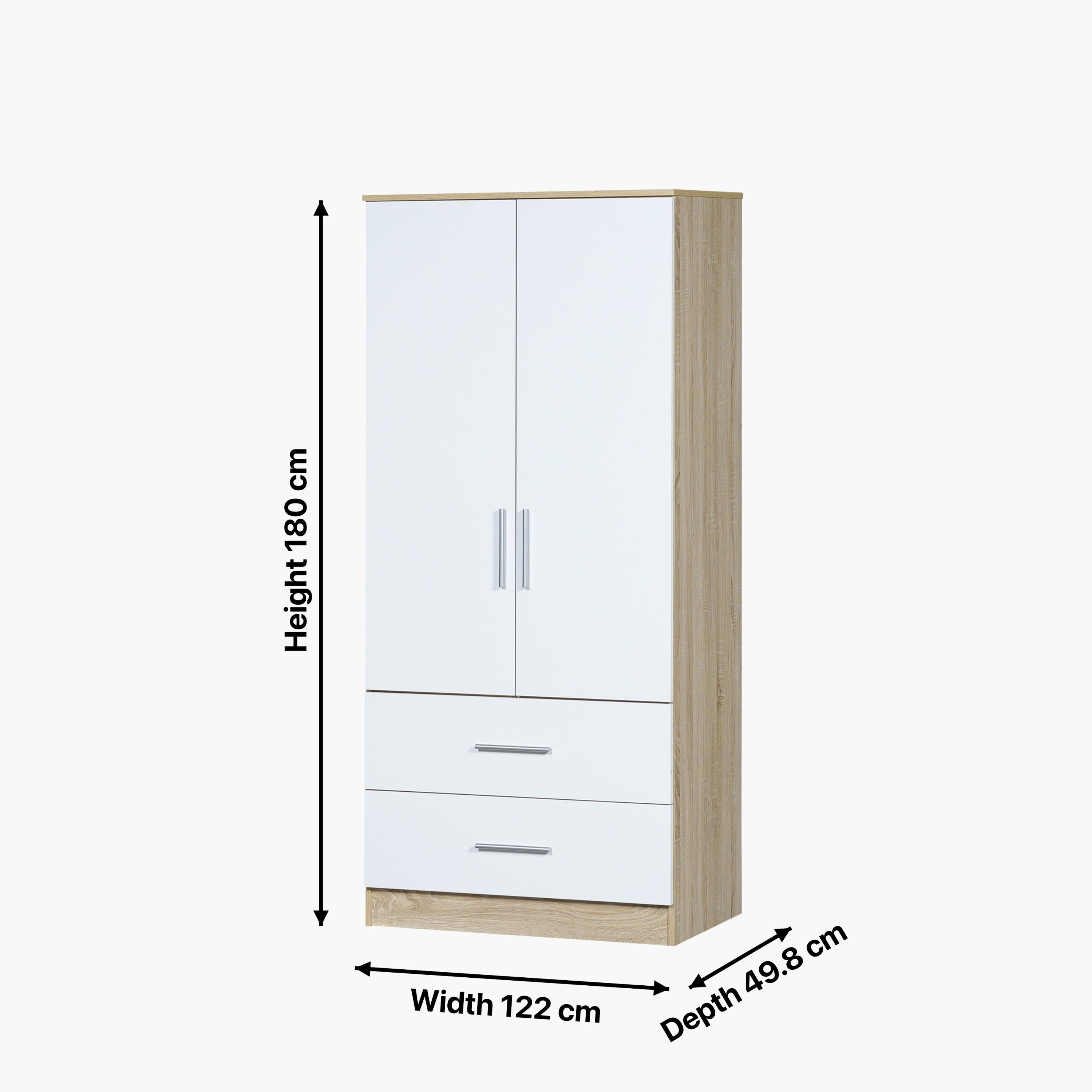 خزانة ملابس ببابين ودرجين كودا أن أكس تي من موفو-hbxfurniture-wardrobes-image-7