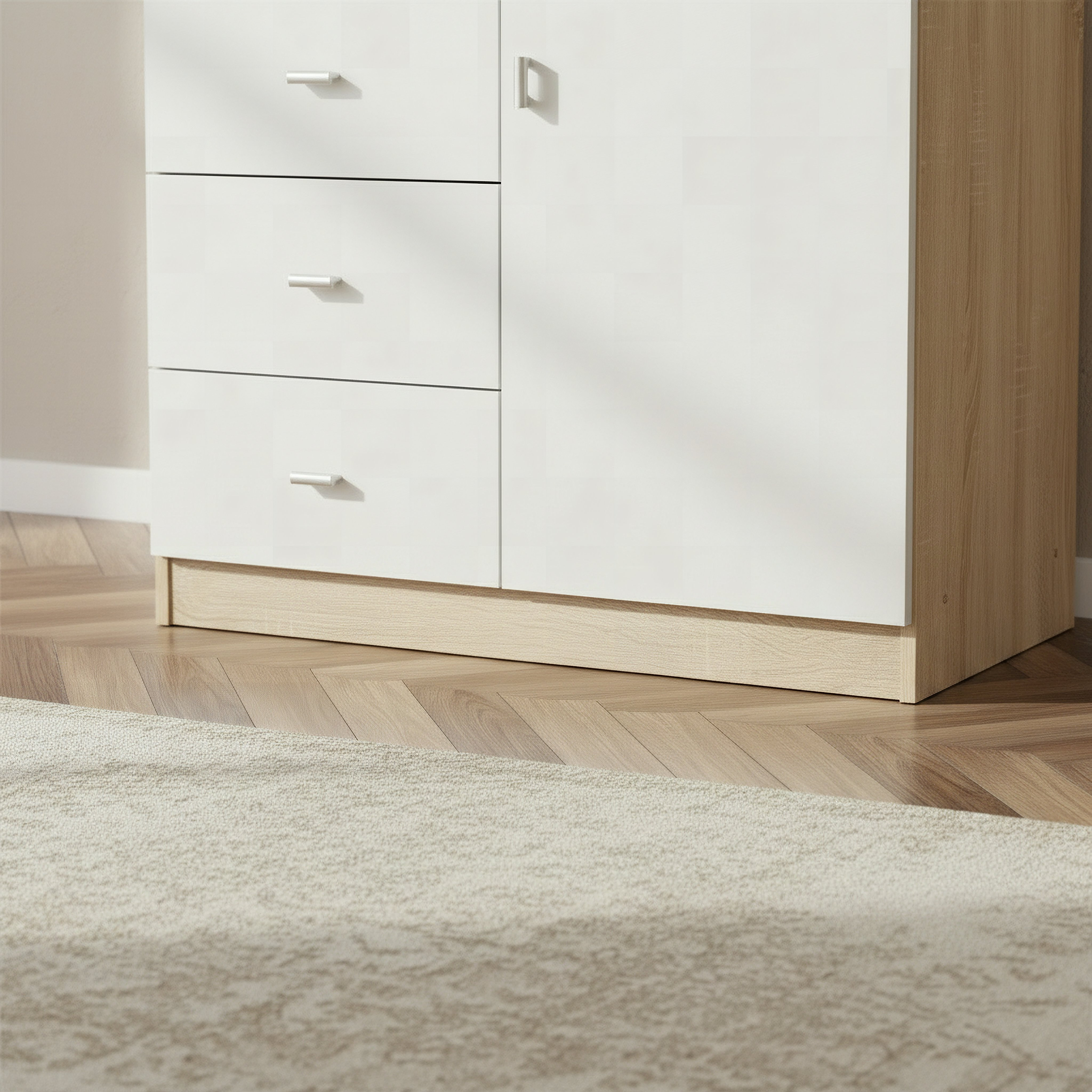 Movo Coda NXT 1-Door Chest of 5-Drawers-hbxfurniture-dressersandchests-chestofdrawers-image-3